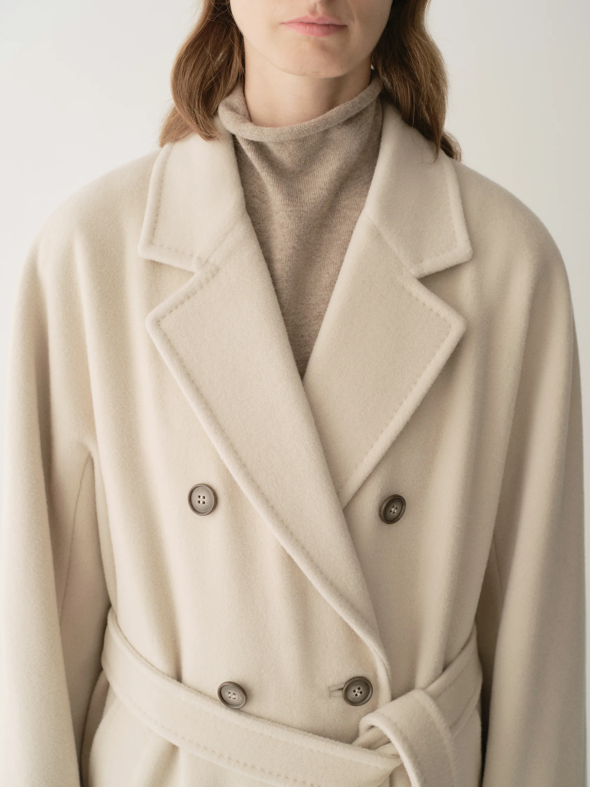 Double-Breasted Italian Wool Coat - Image 7