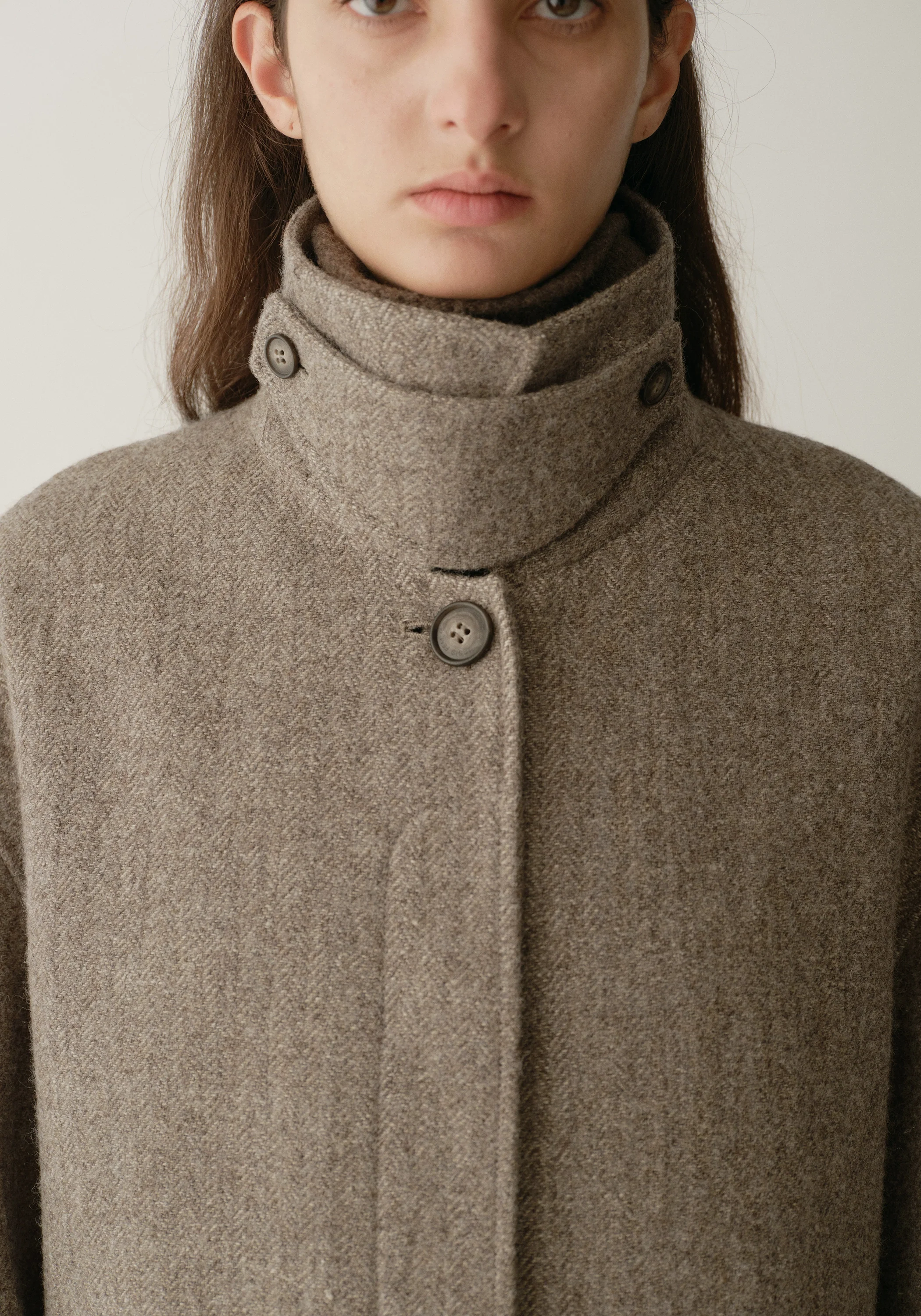 Single-breasted Long Coat - Image 17