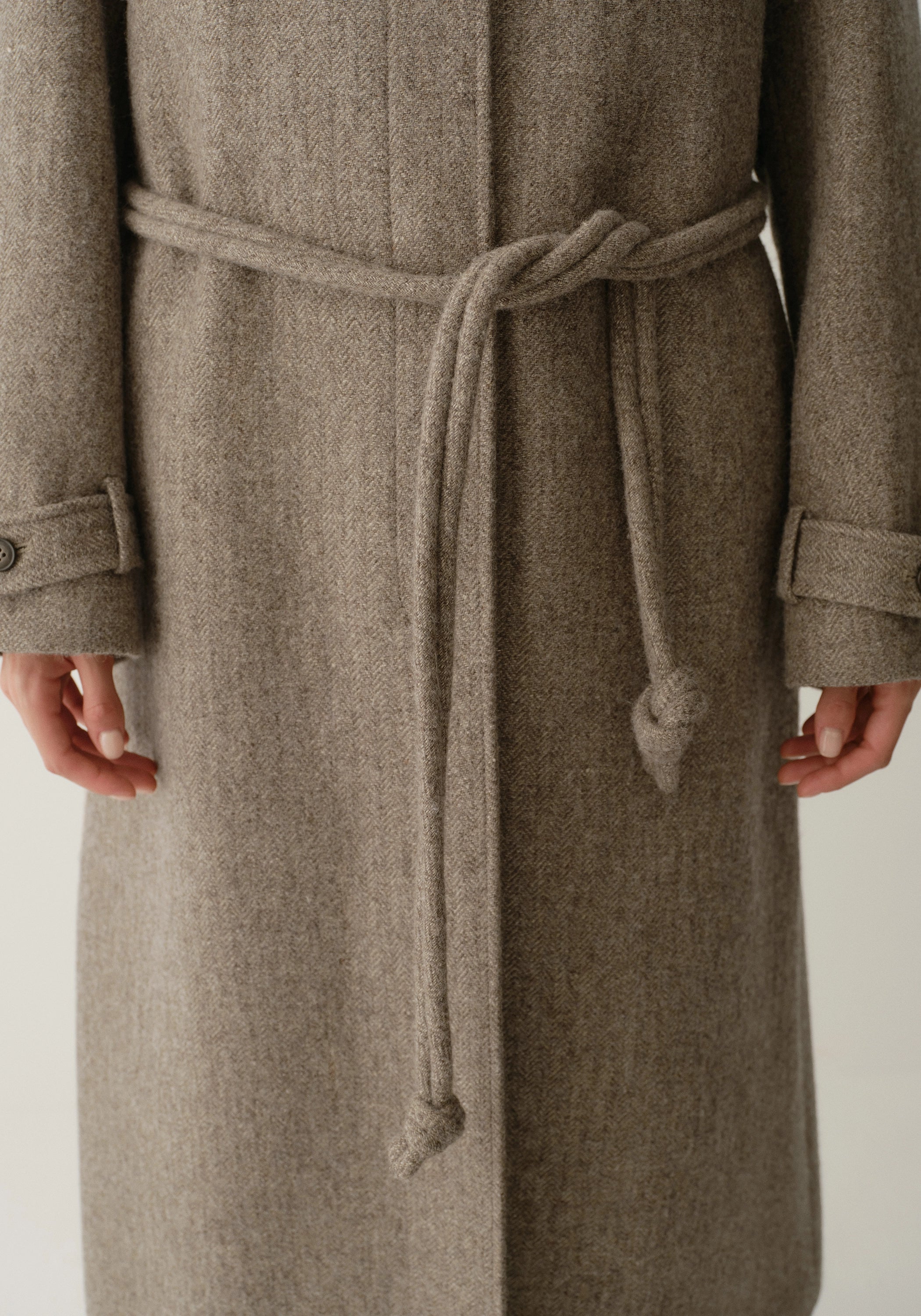 Single-breasted Long Coat - Image 18
