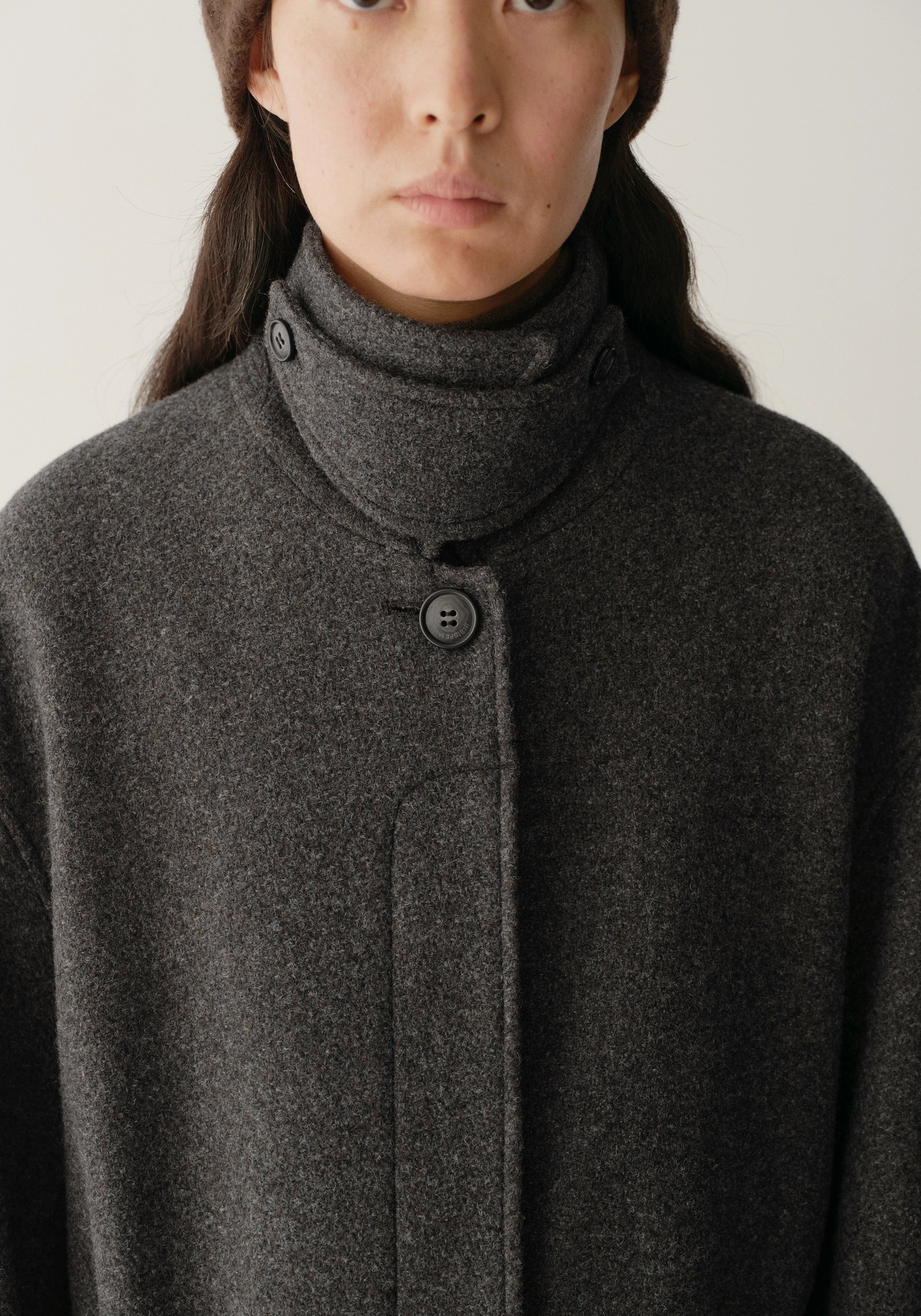Single-breasted Long Coat - Image 9