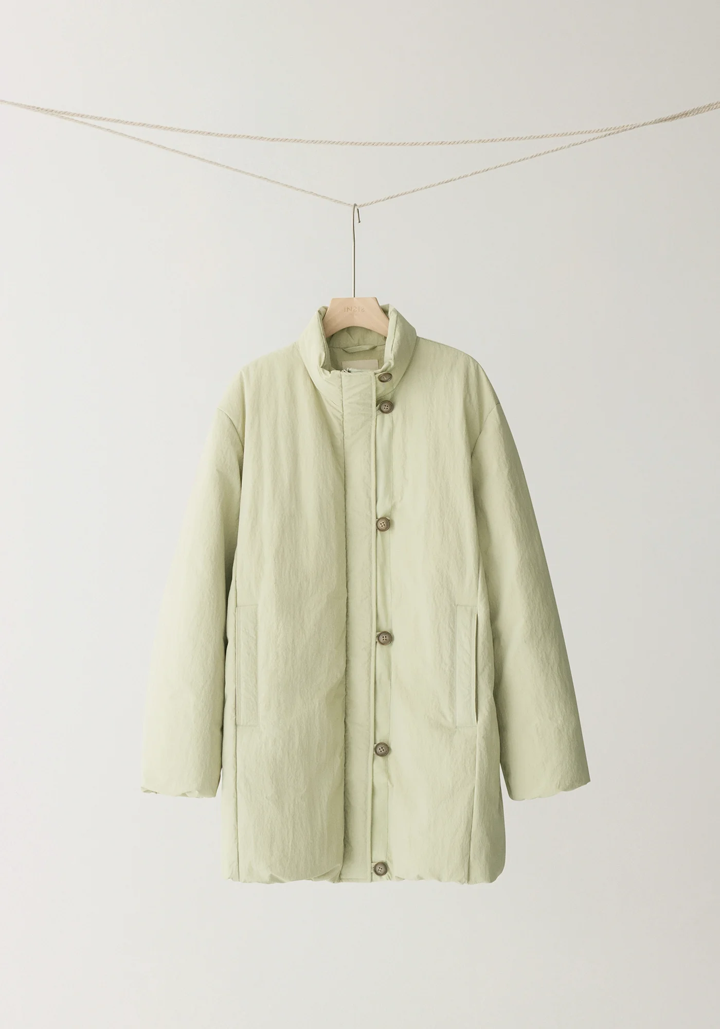 Asymmetric Long Down Jacket - Image 19