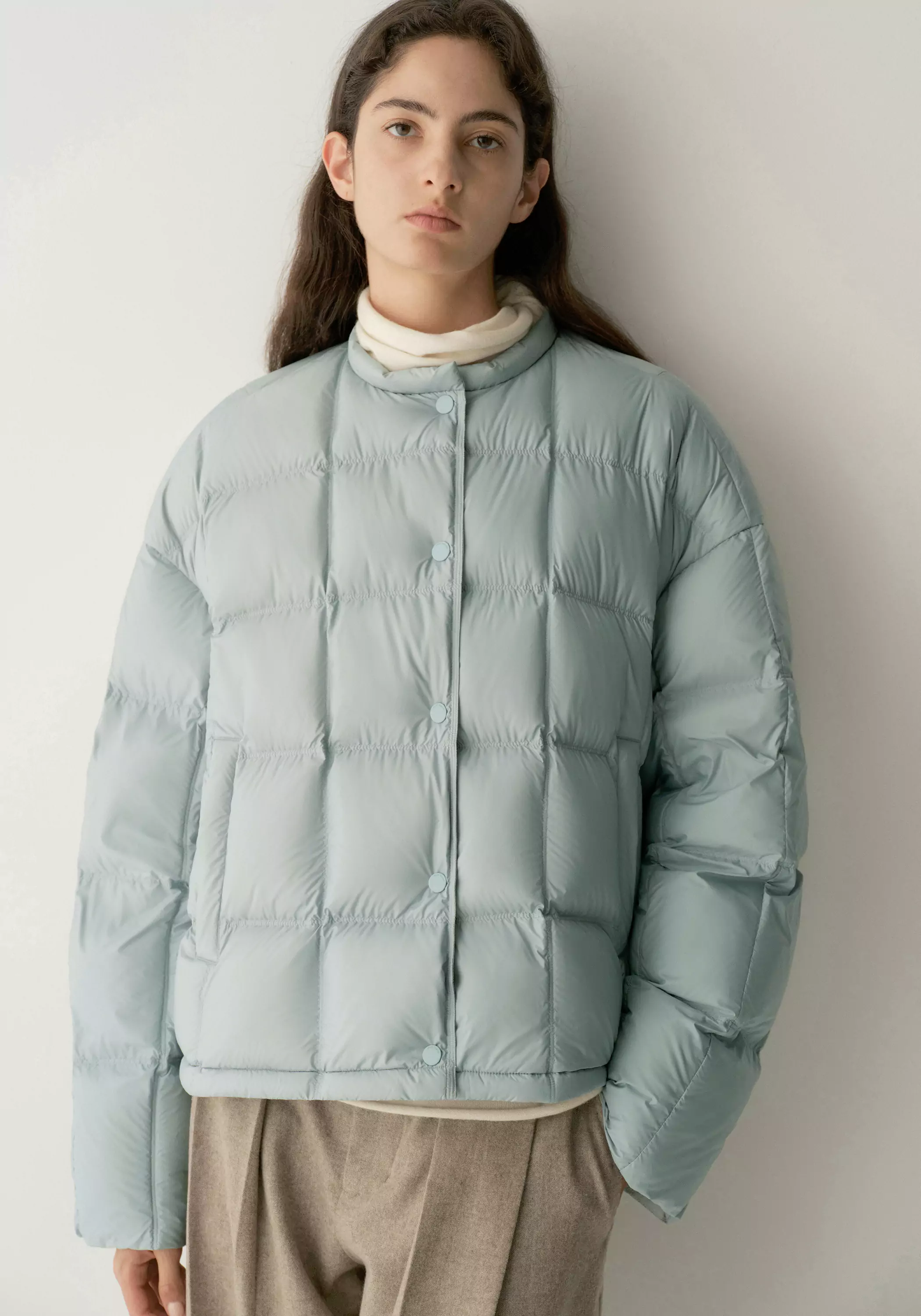 Quilted Down Jacket - Image 15