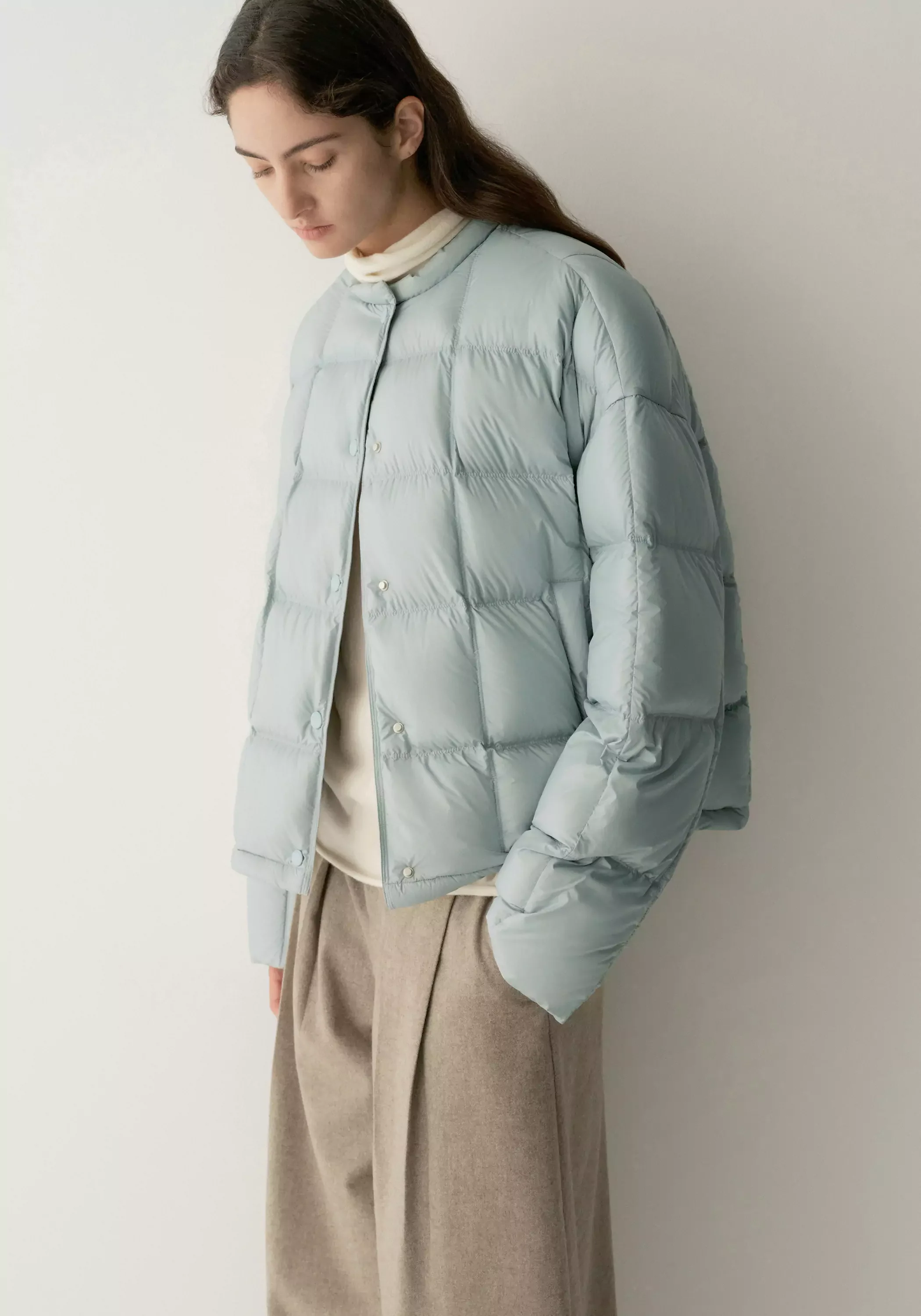 Quilted Down Jacket - Image 16