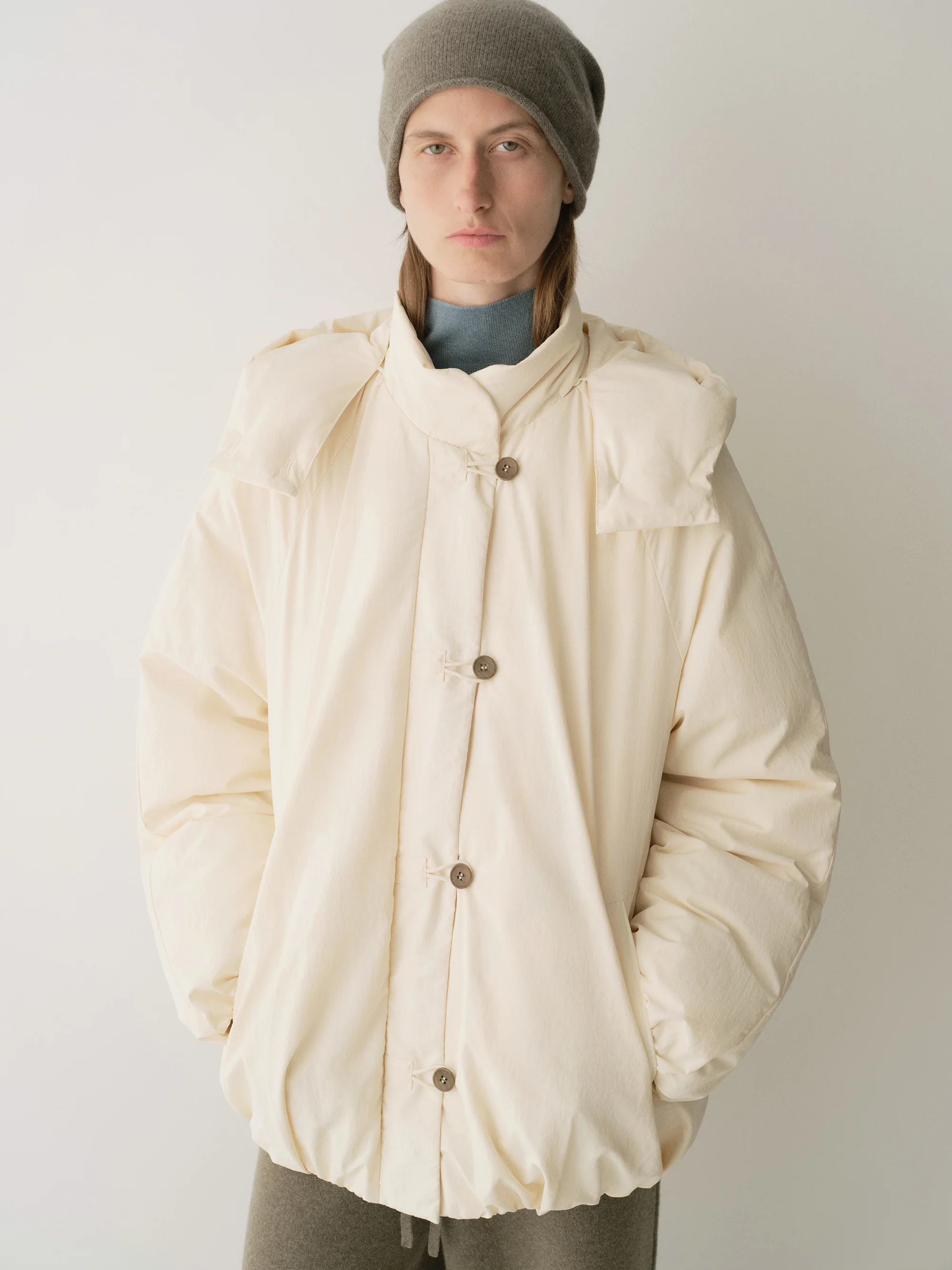 Bud-shaped Down Jacket - Image 10