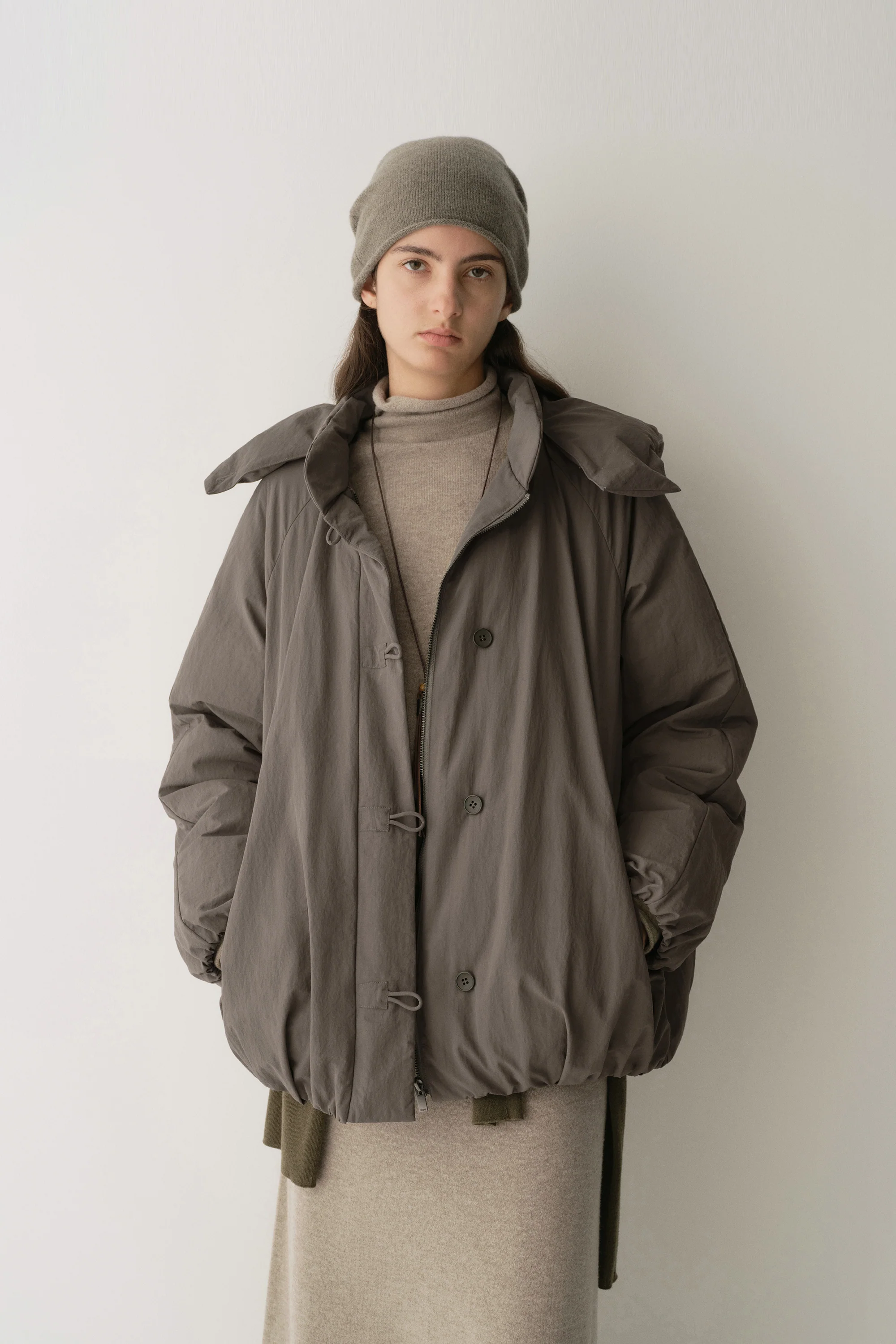 Bud-shaped Down Jacket - Image 3