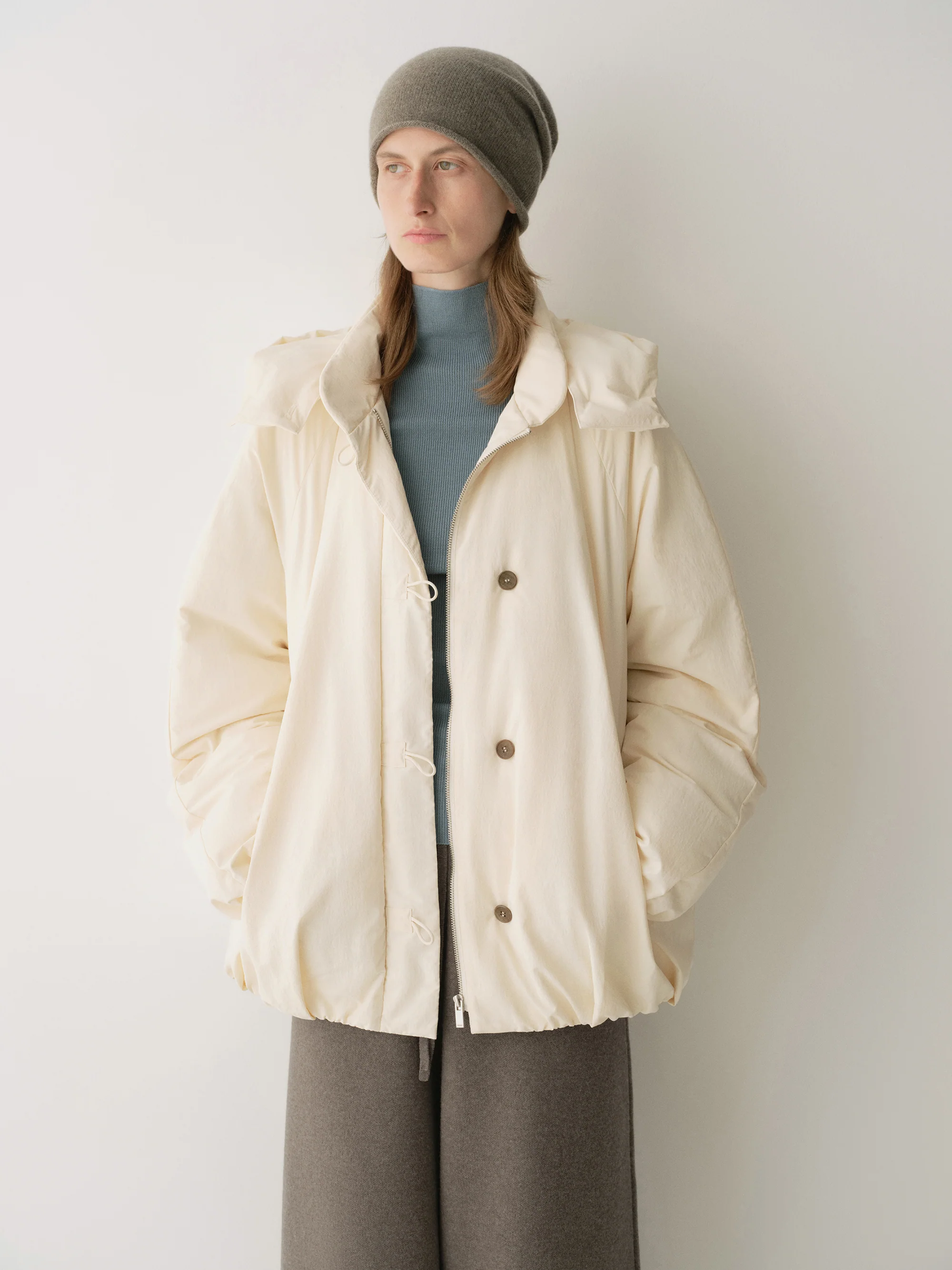 Bud-shaped Down Jacket - Image 7