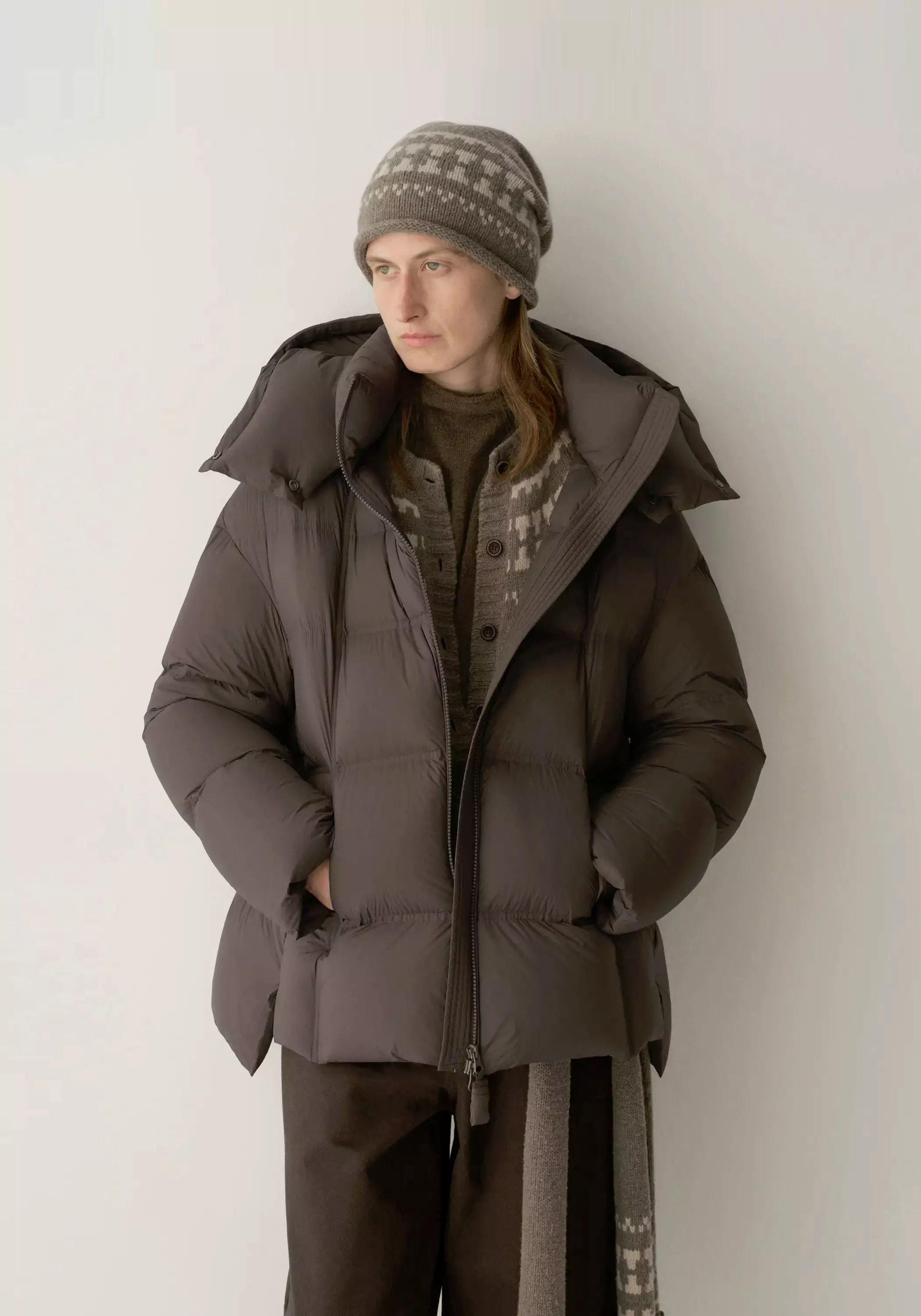 Puffer Quilted Down Short Jacket