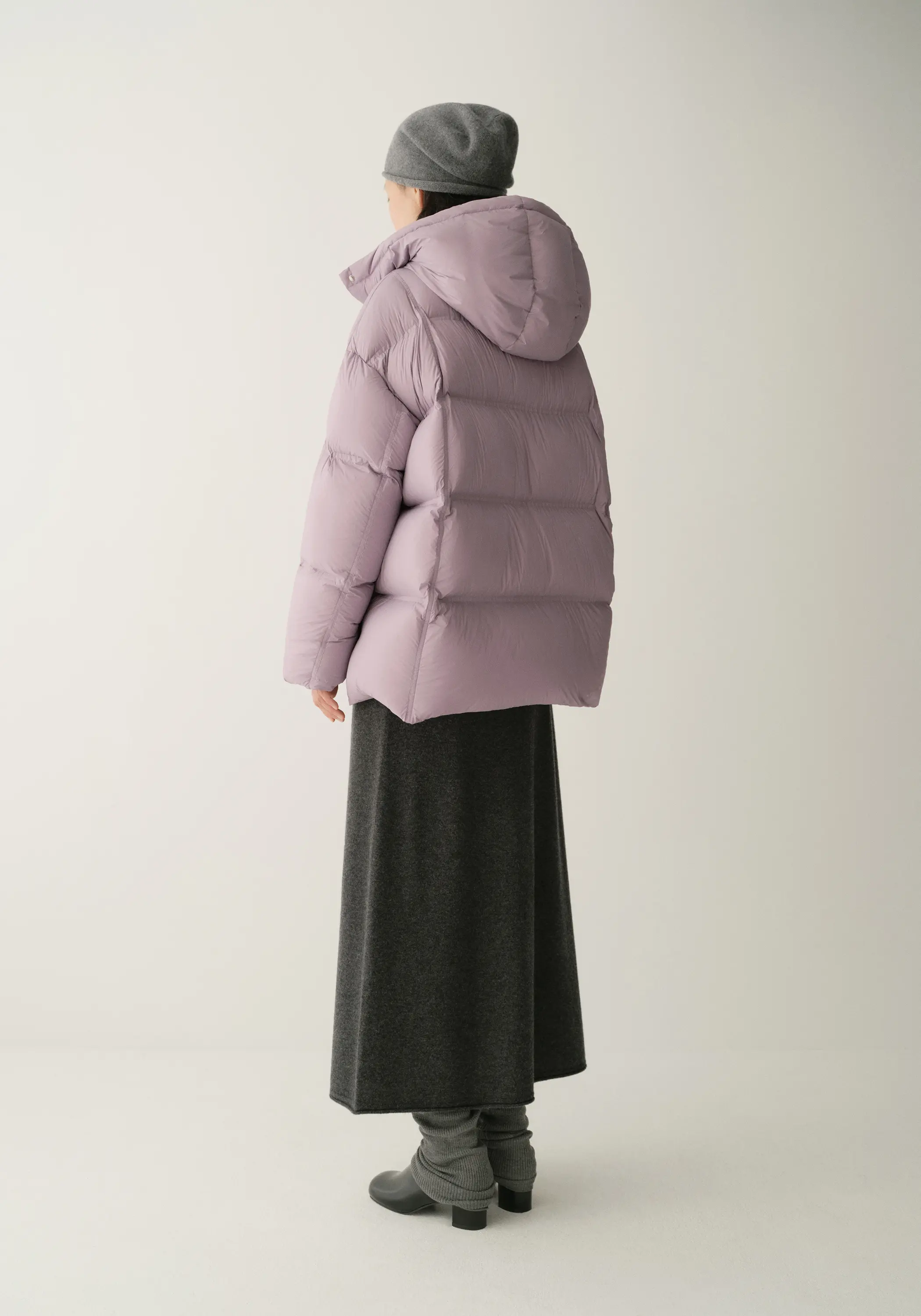 Puffer Quilted Down Short Jacket - Image 16
