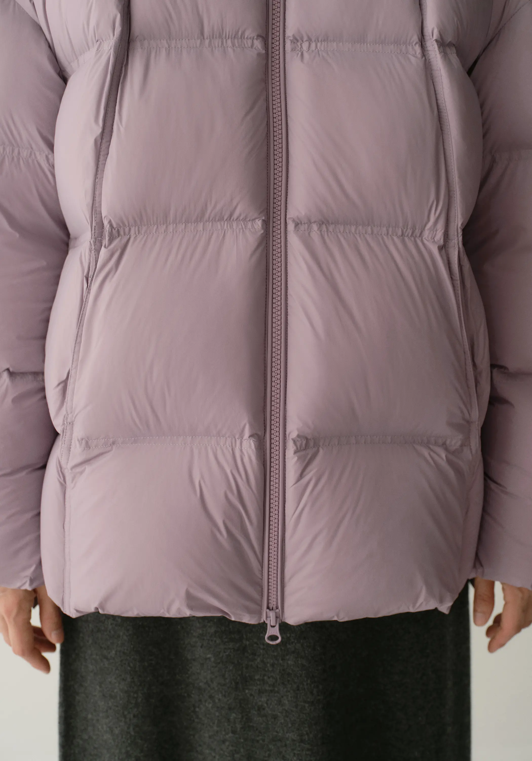 Puffer Quilted Down Short Jacket - Image 23