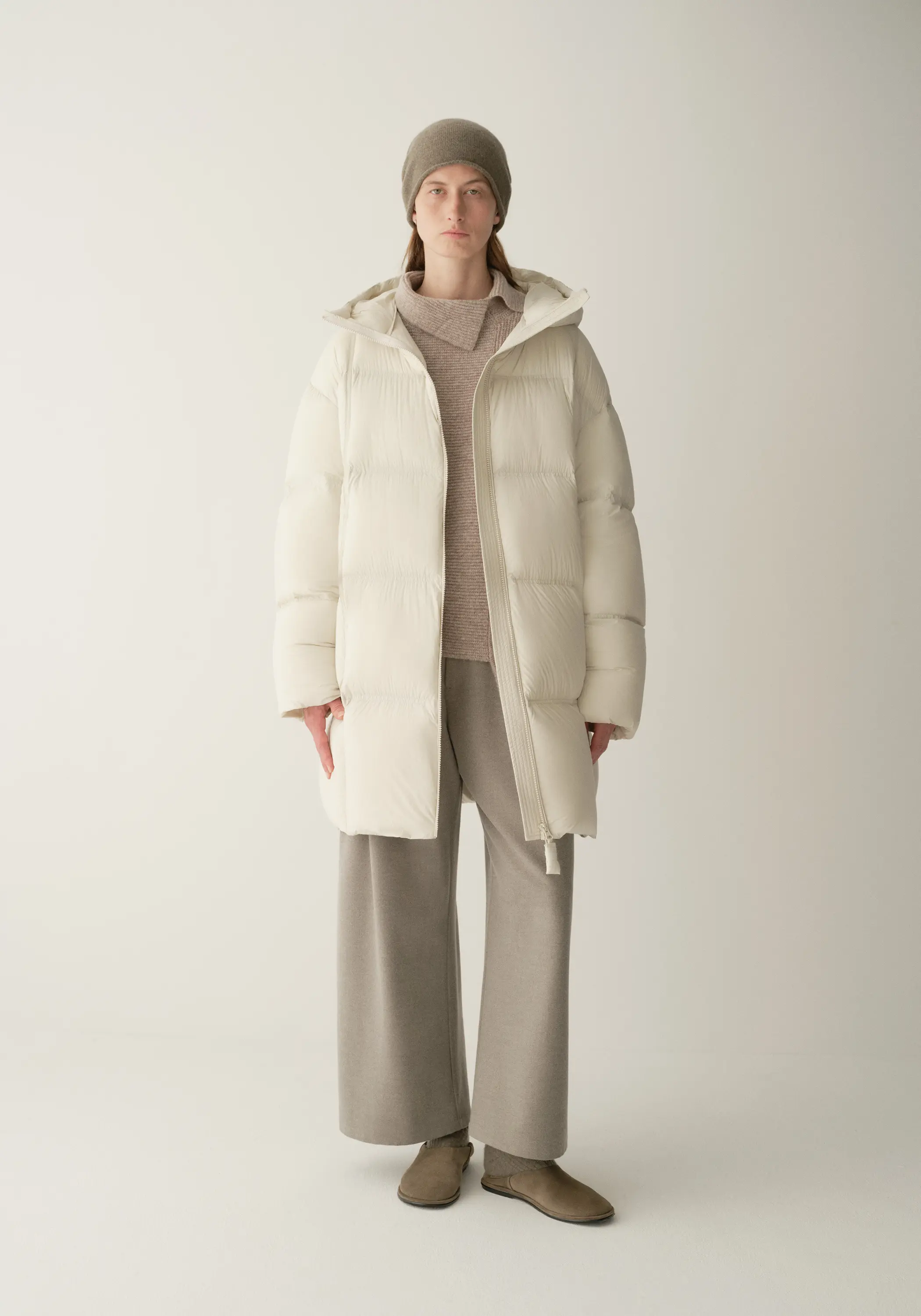 Puffer Quilted Down Coat - Image 2