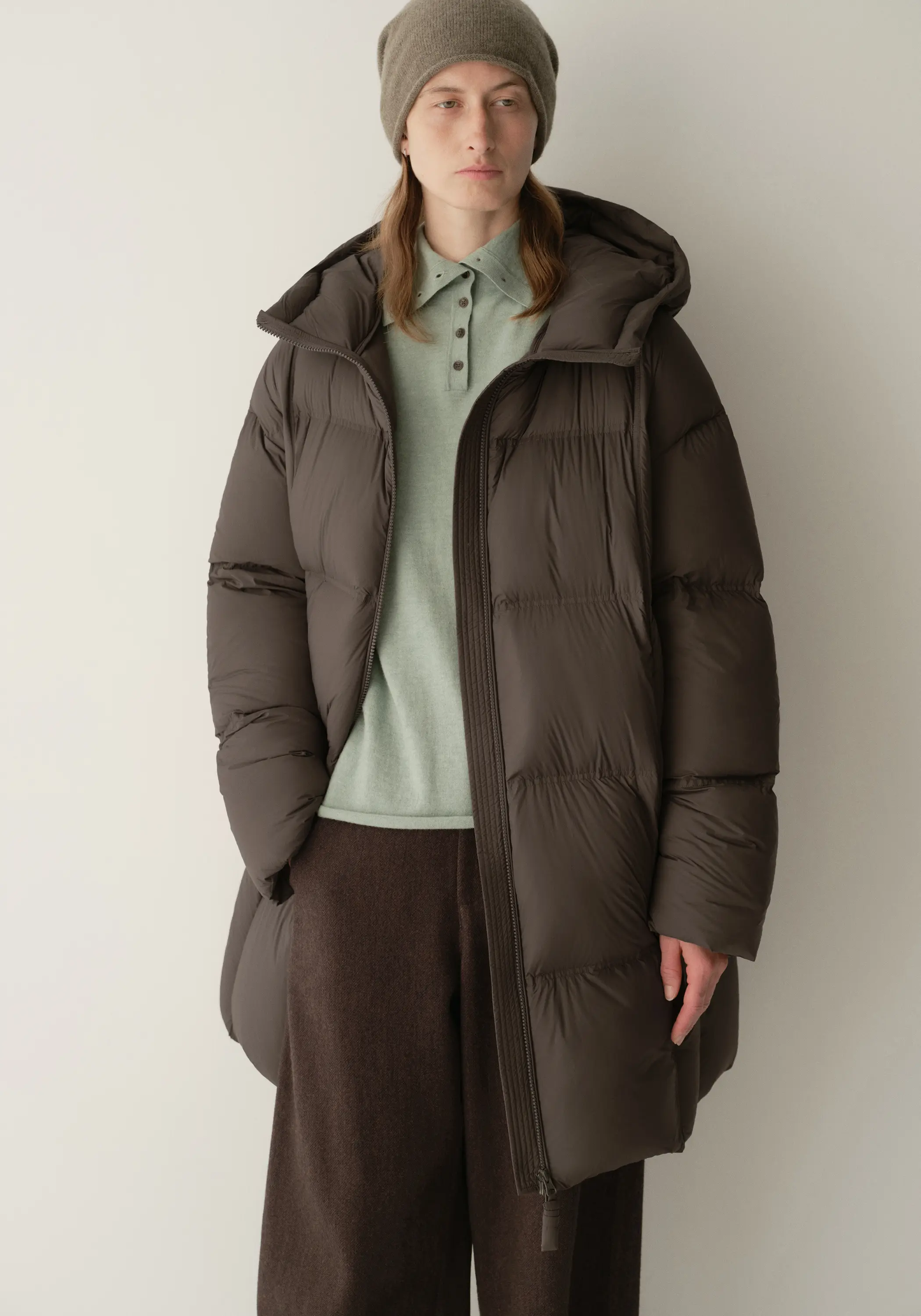 Puffer Quilted Down Coat - Image 20