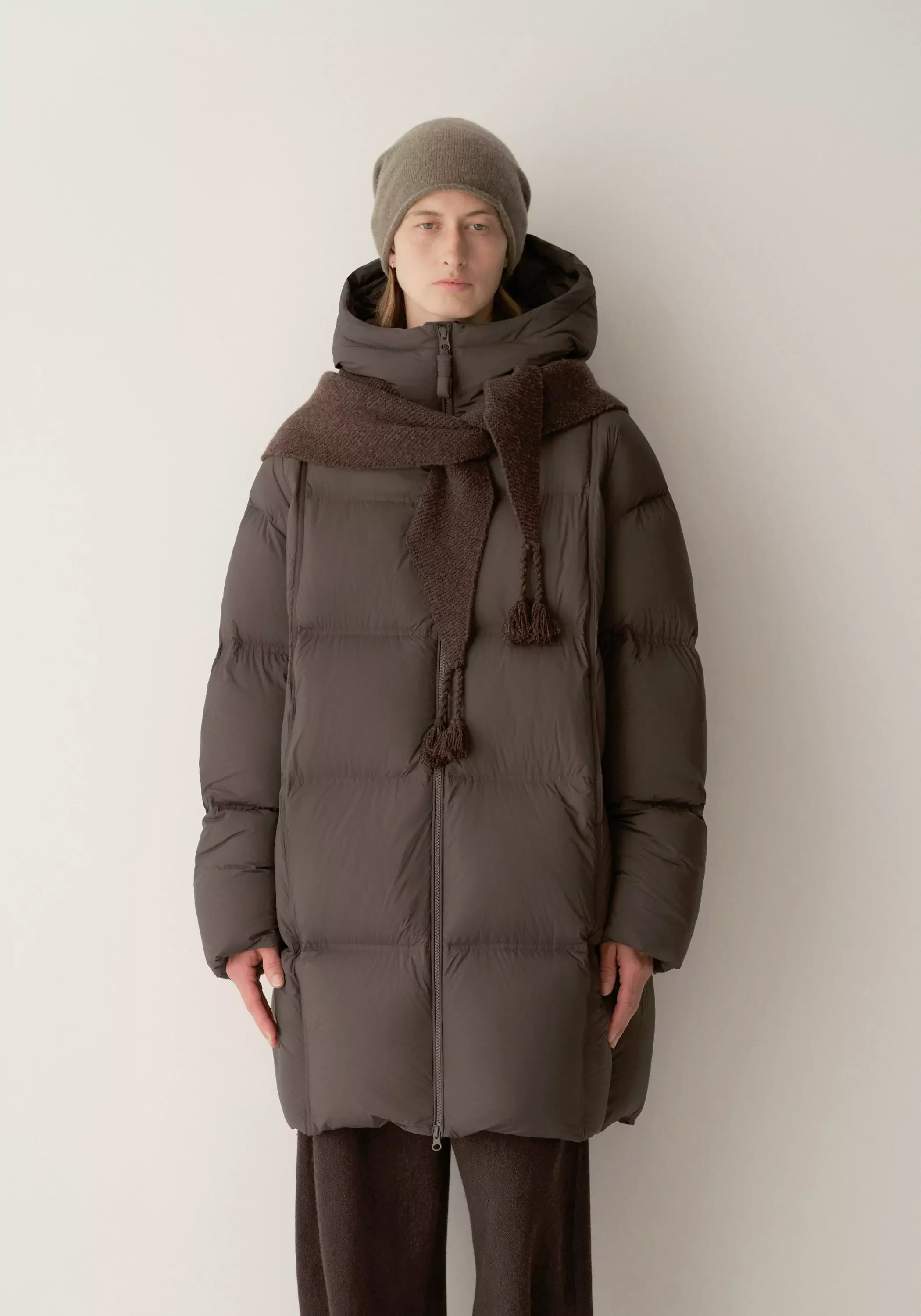 Puffer Quilted Down Coat - Image 3