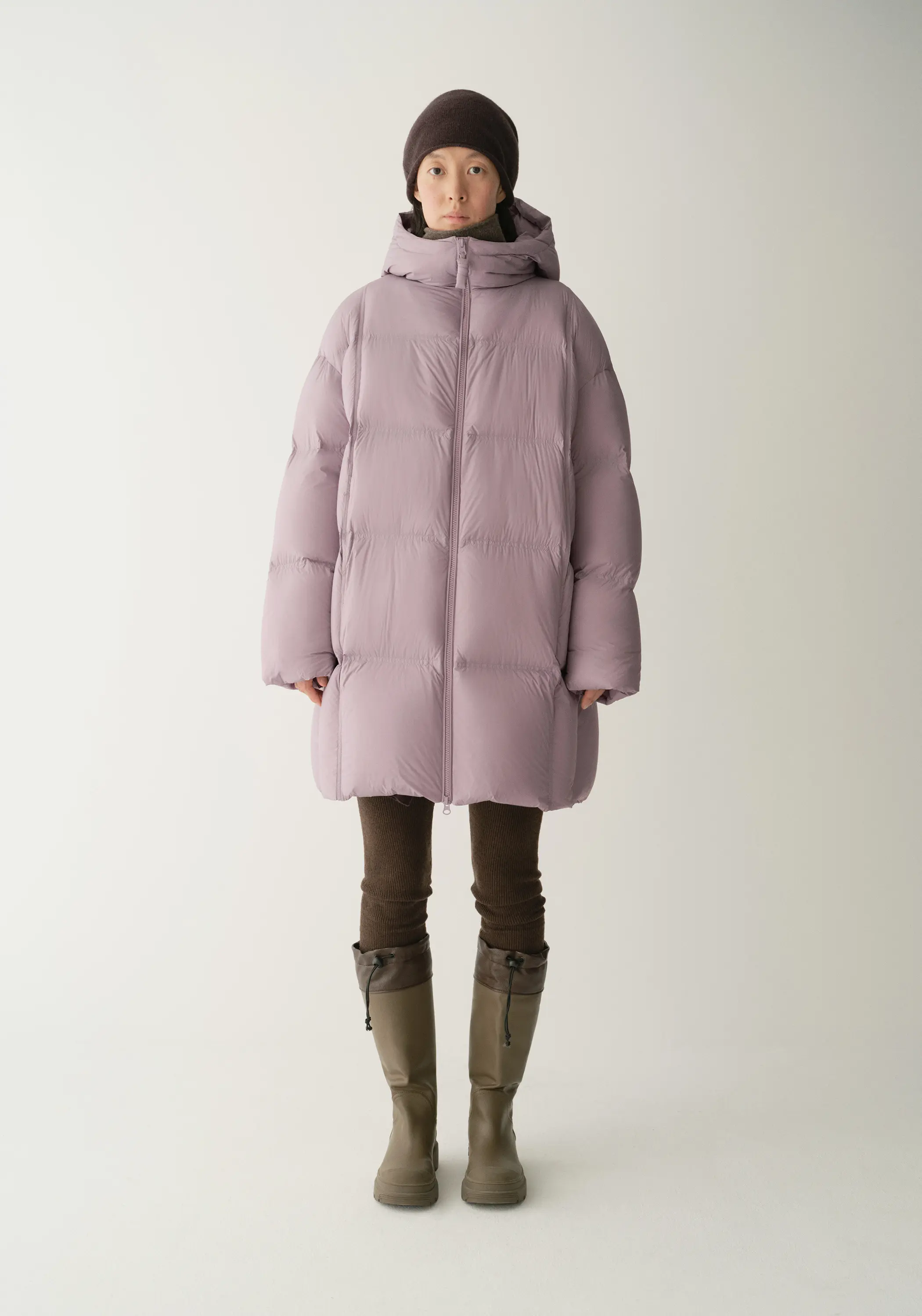 Puffer Quilted Down Coat - Image 5