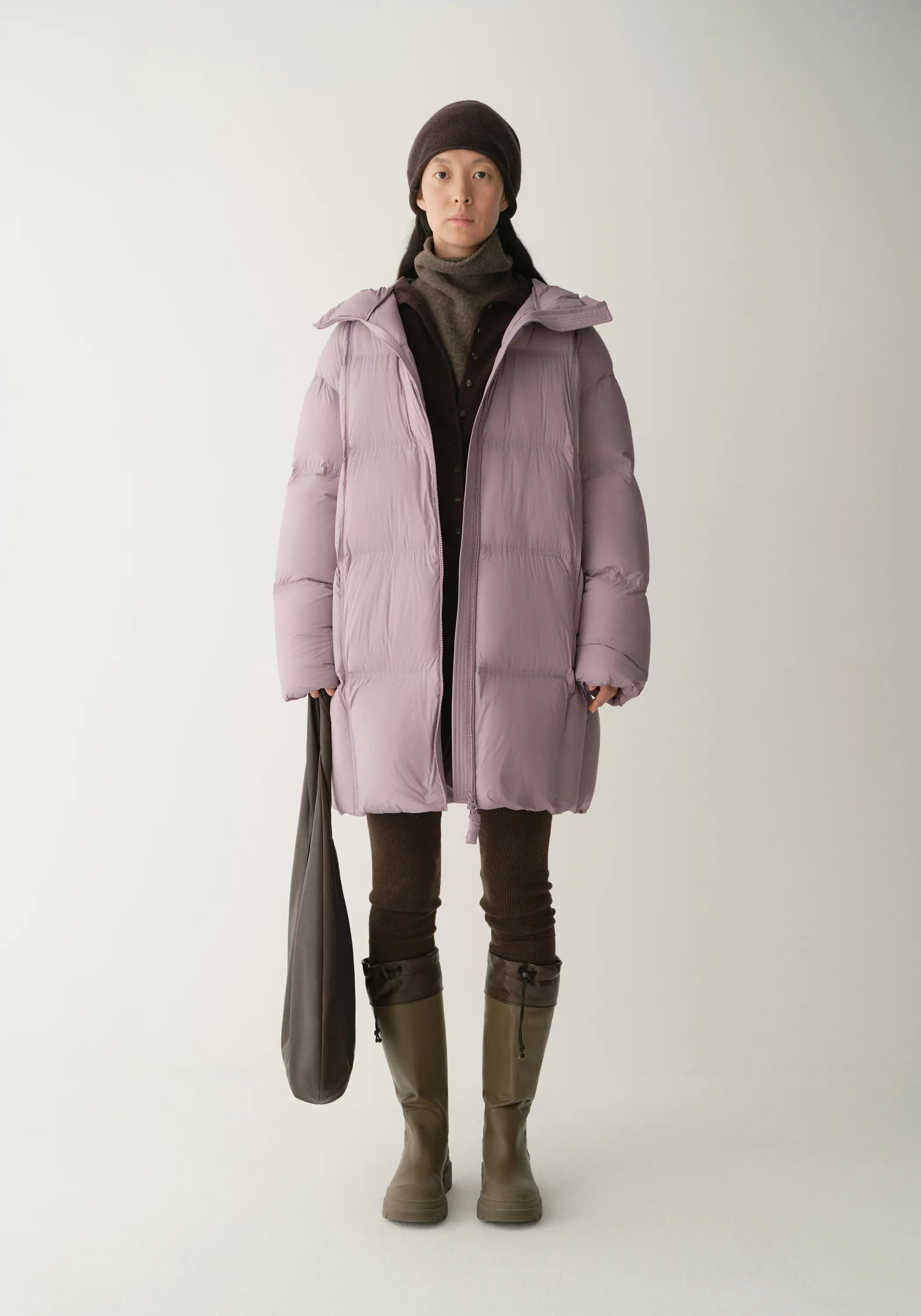 Puffer Quilted Down Coat - Image 7