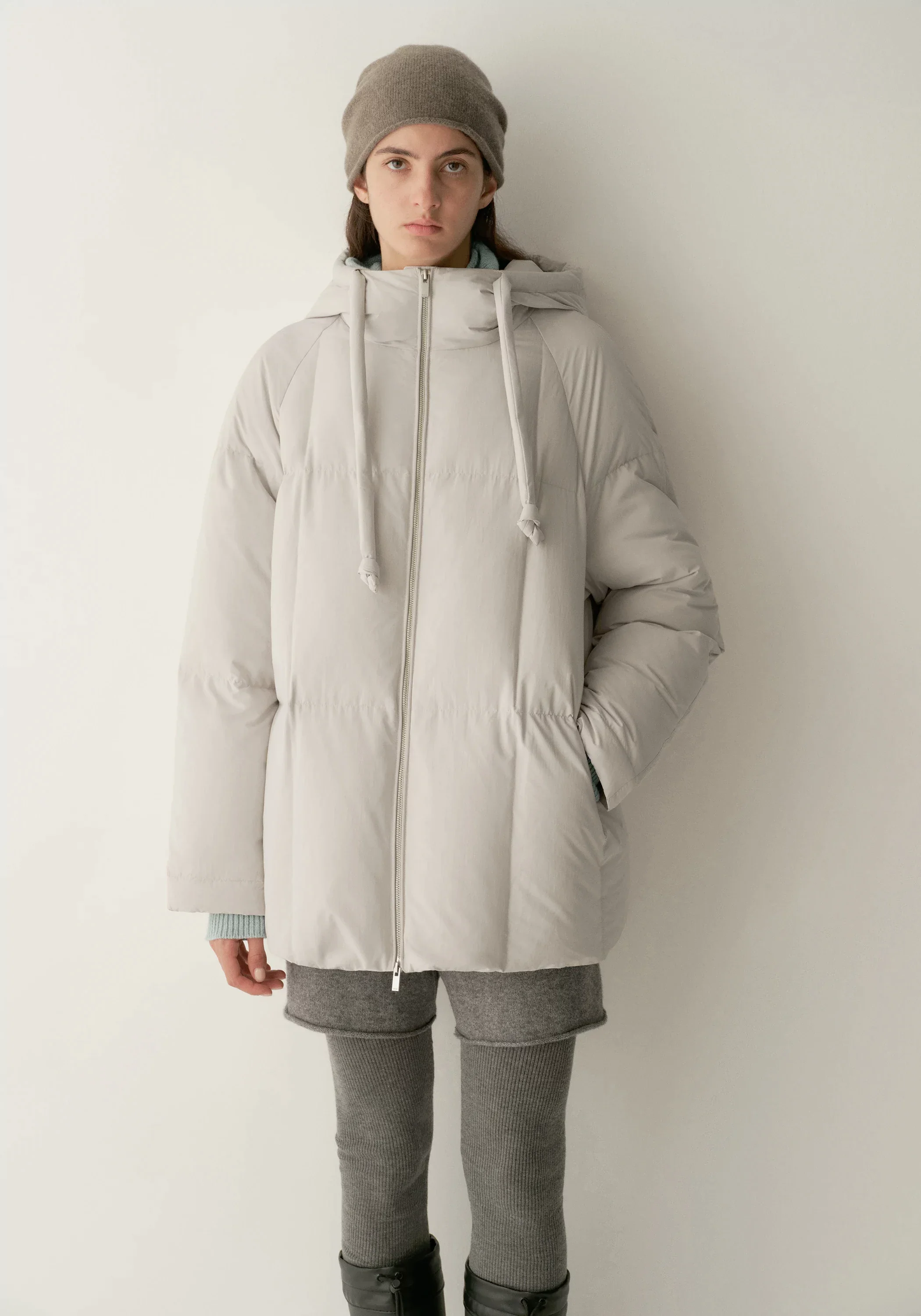 Hooded Puffer Down Jacket - Image 12