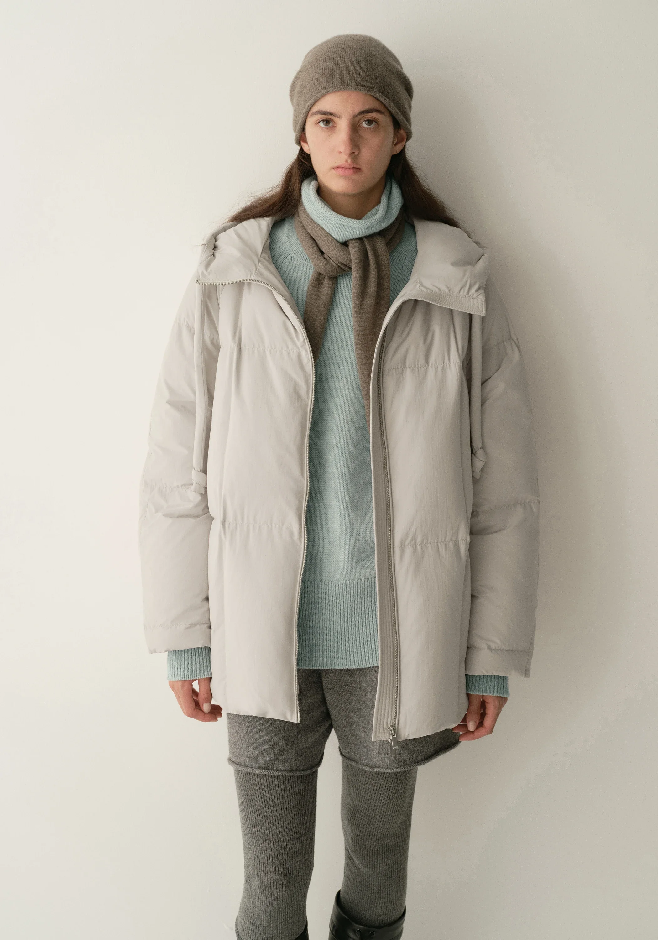 Hooded Puffer Down Jacket - Image 13