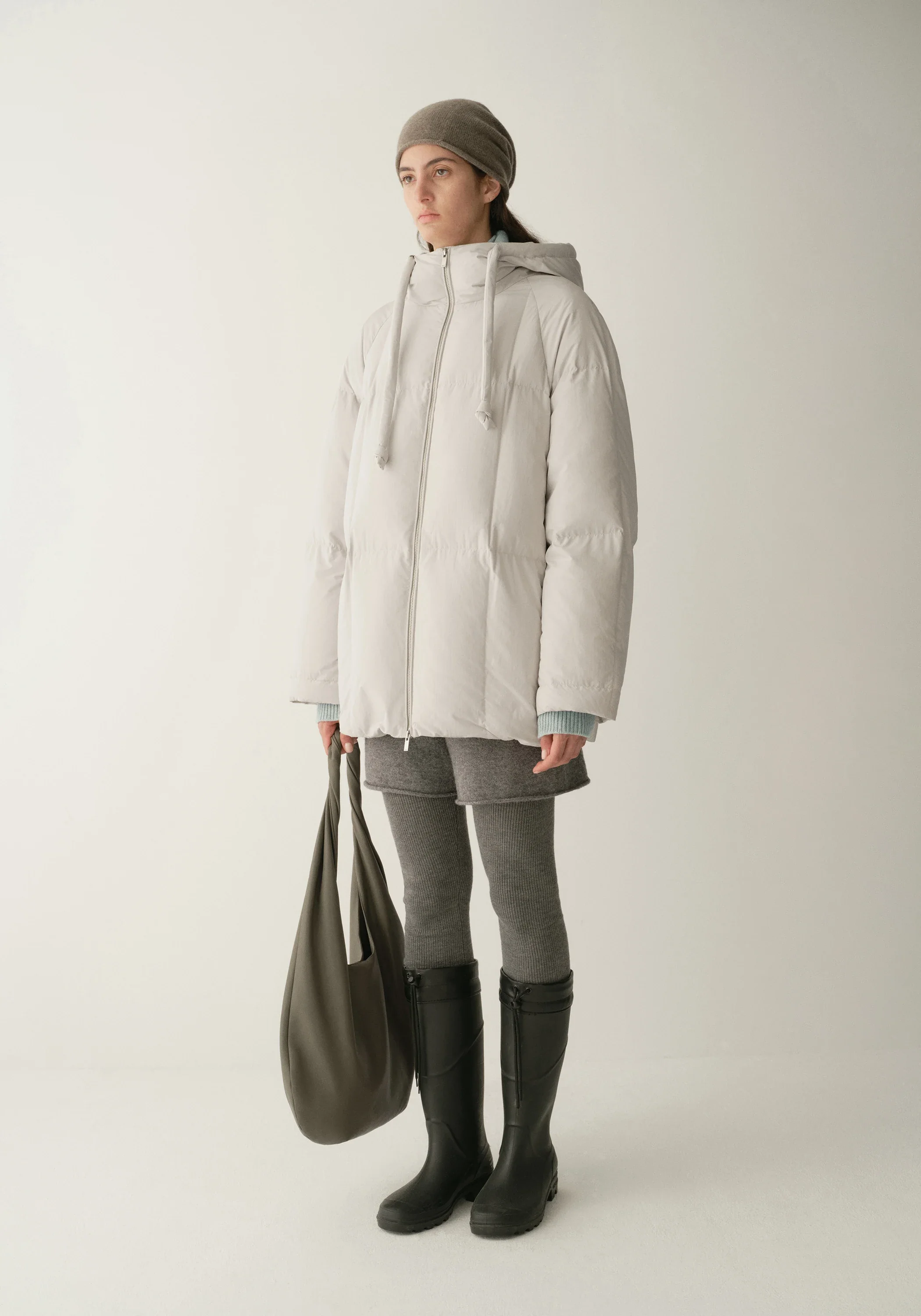 Hooded Puffer Down Jacket - Image 9
