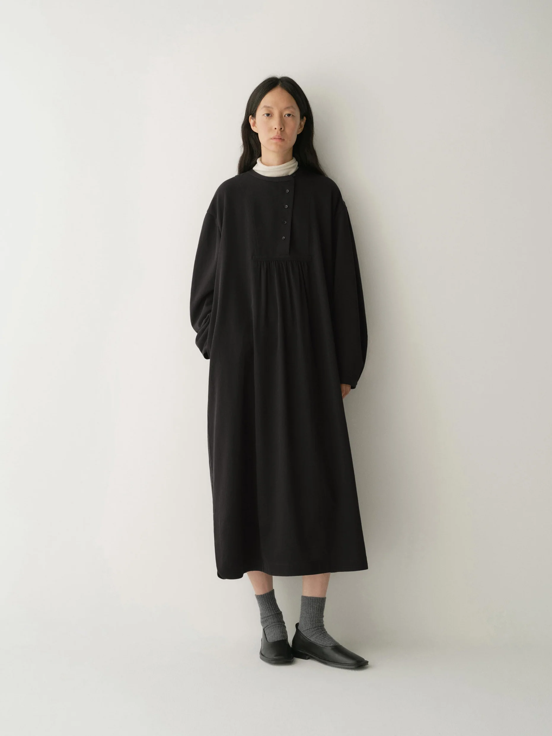 Asymmetric Shirt Dress - Image 3