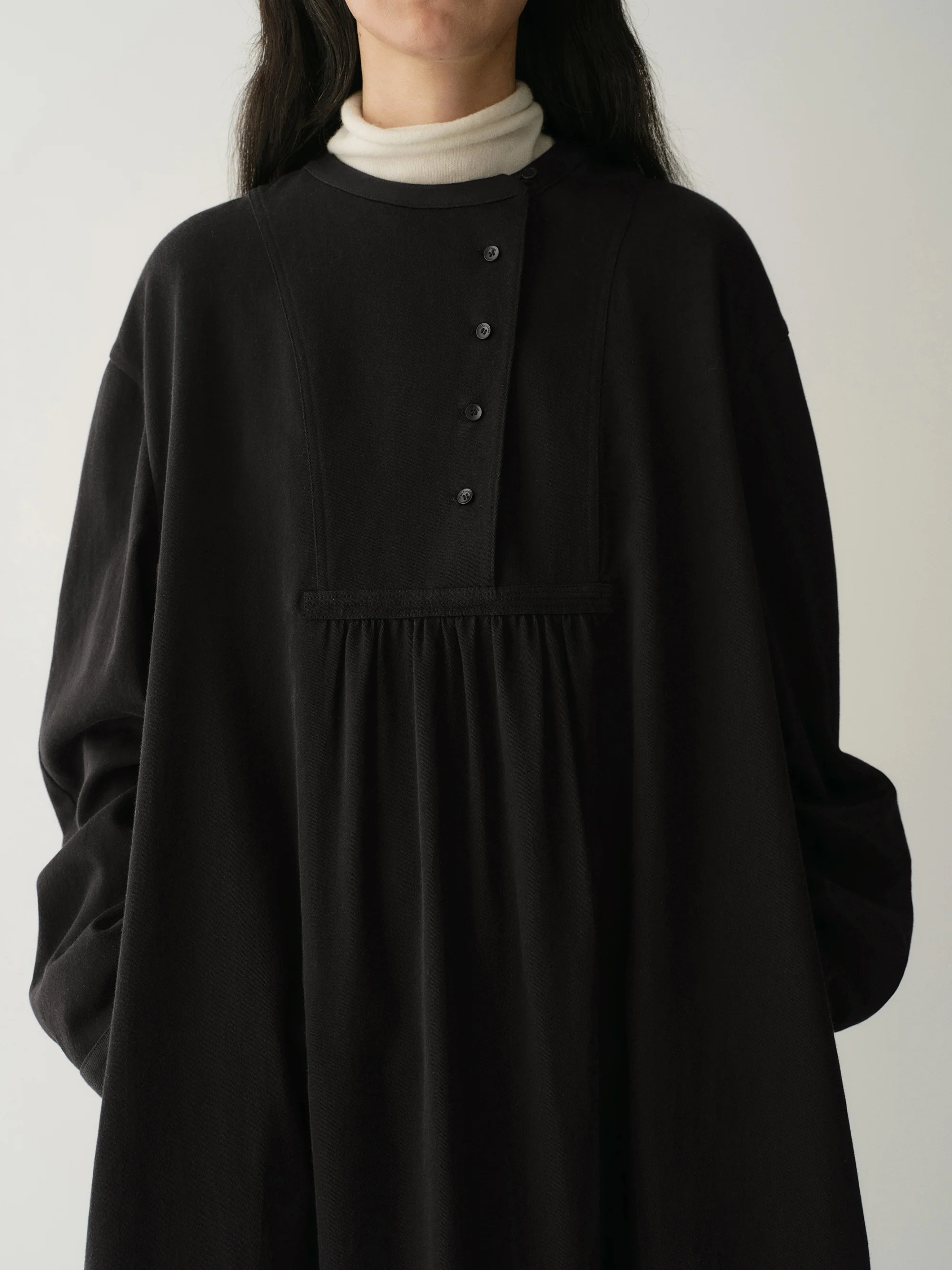 Asymmetric Shirt Dress - Image 8