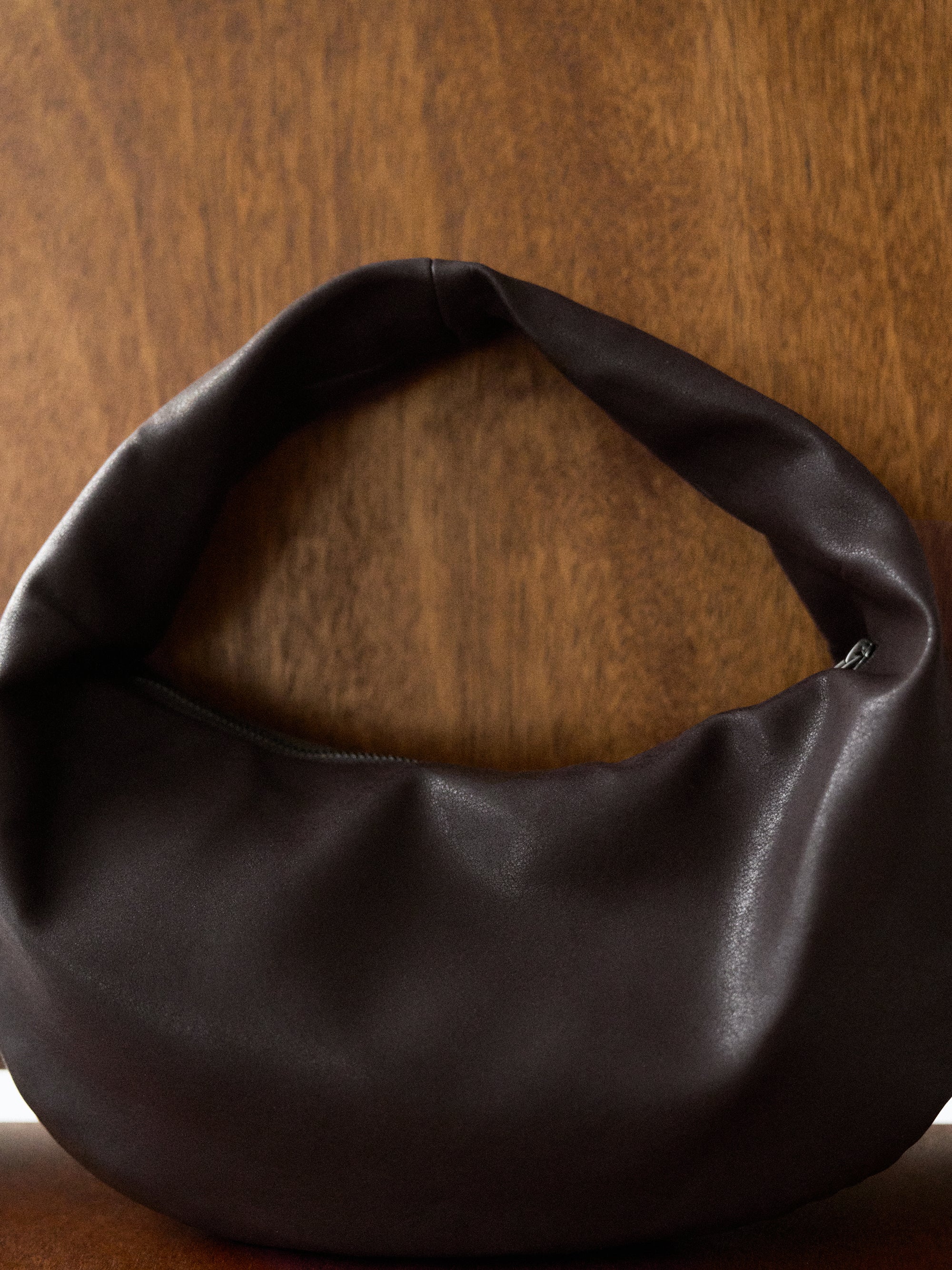 Mini Top-handle Moon Bag - Image 14