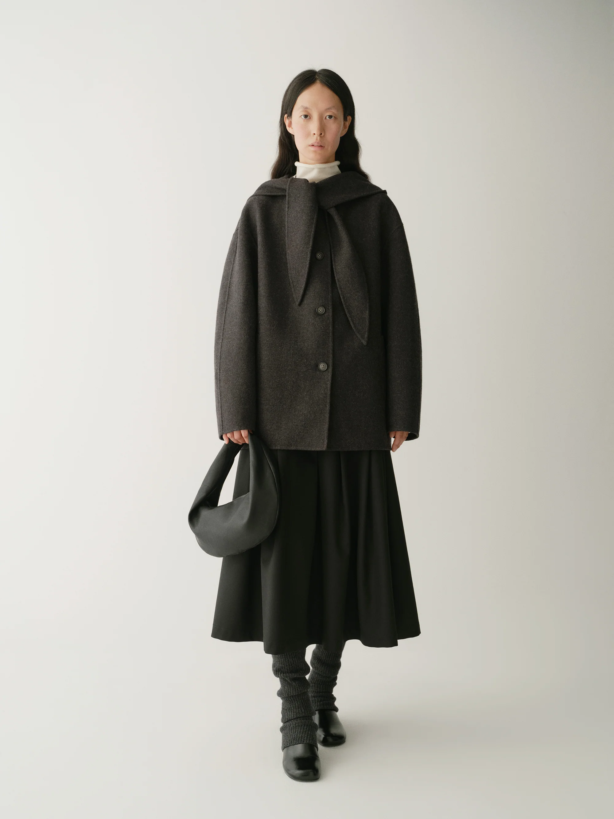 Mini Top-handle Moon Bag - Image 4