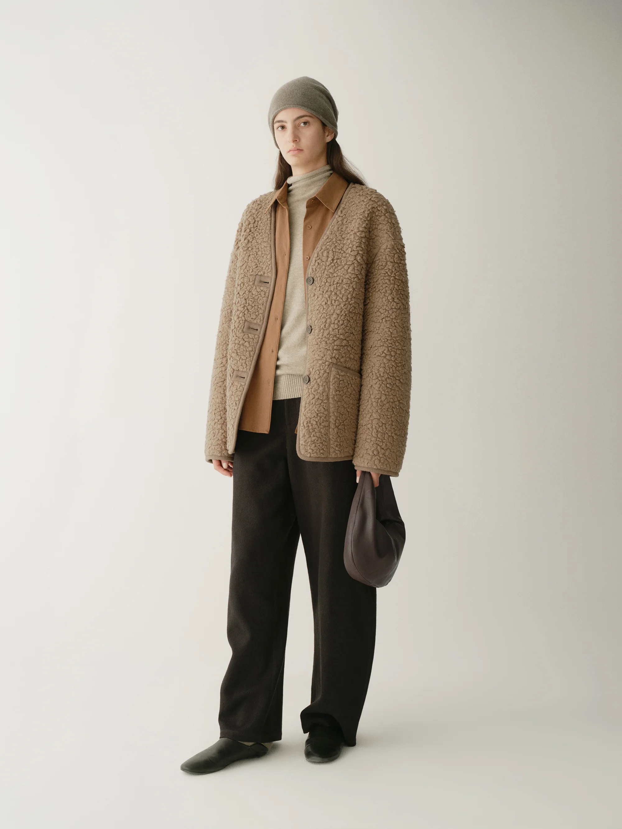 Mini Top-handle Moon Bag - Image 9