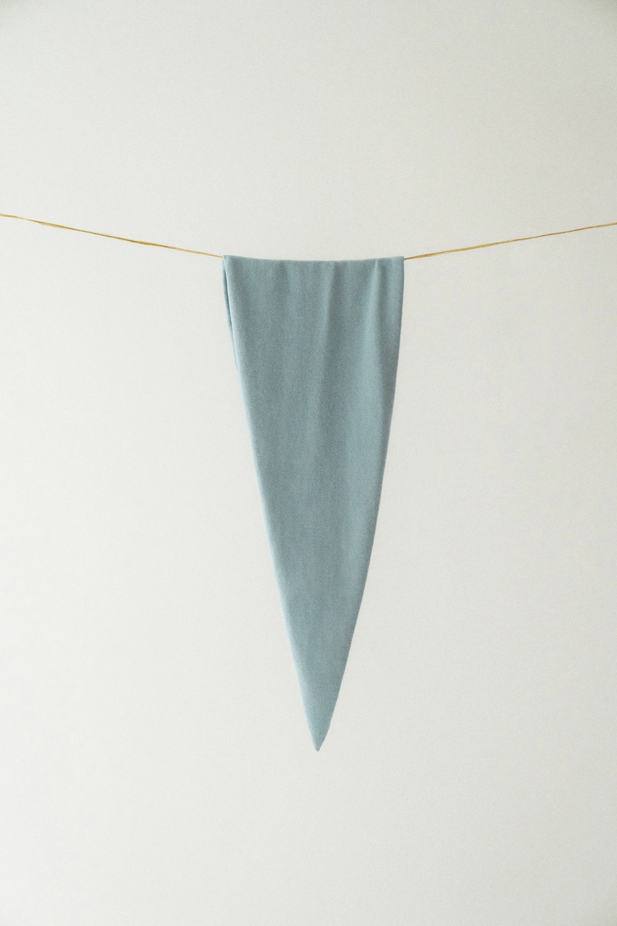 Nautical Striped Knit Triangle Scarf - Image 11