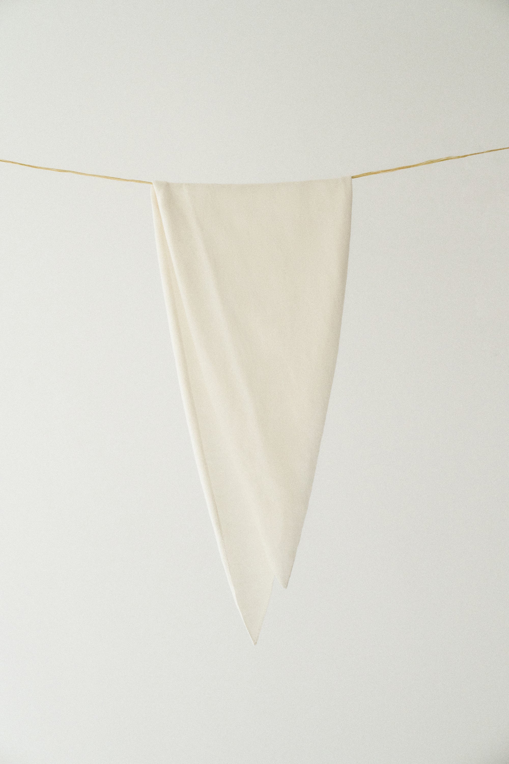Nautical Striped Knit Triangle Scarf - Image 18