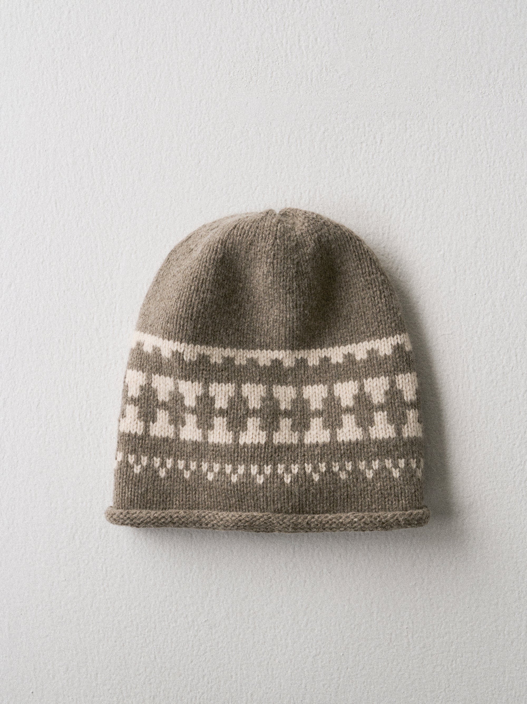 Fair Isle Knitted Beanie - Image 14