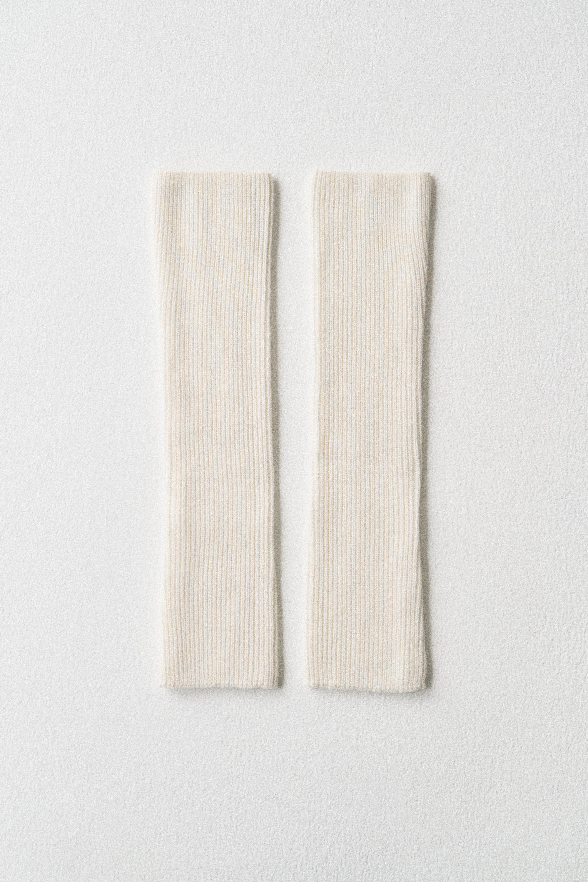 Wool Knit Slouch Leg Warmers - Image 3