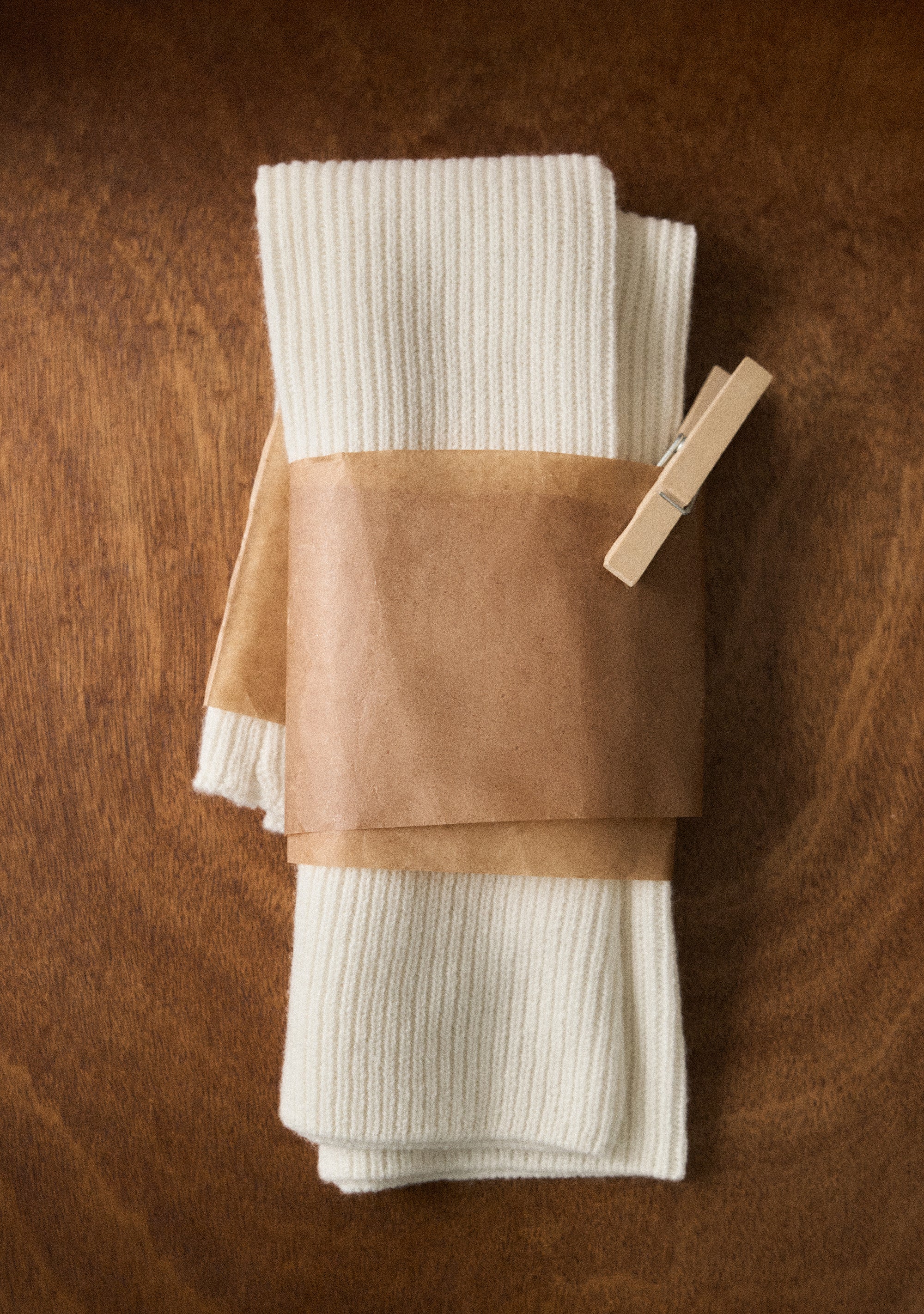 Wool Knit Slouch Leg Warmers - Image 9