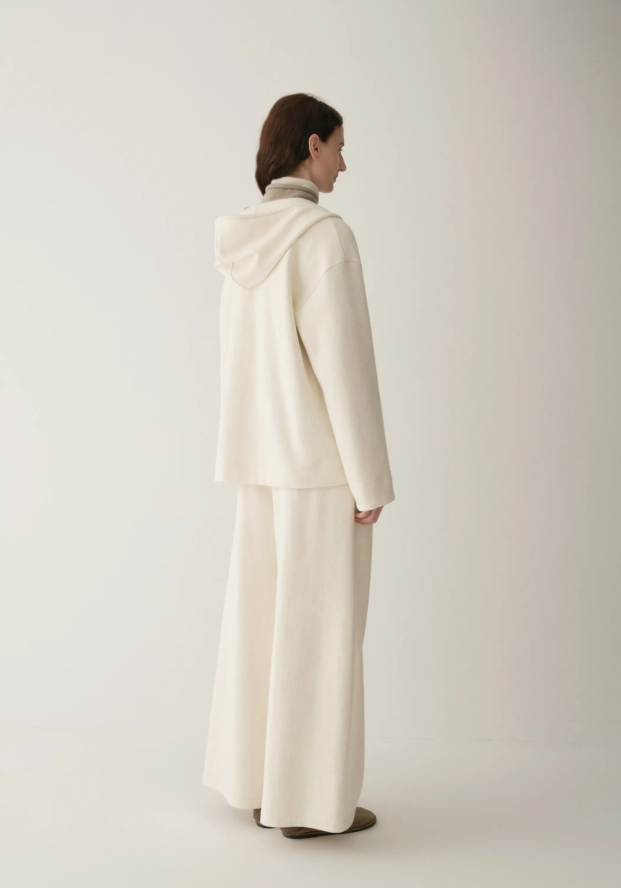 Two-way Wool Hoodie - Image 10