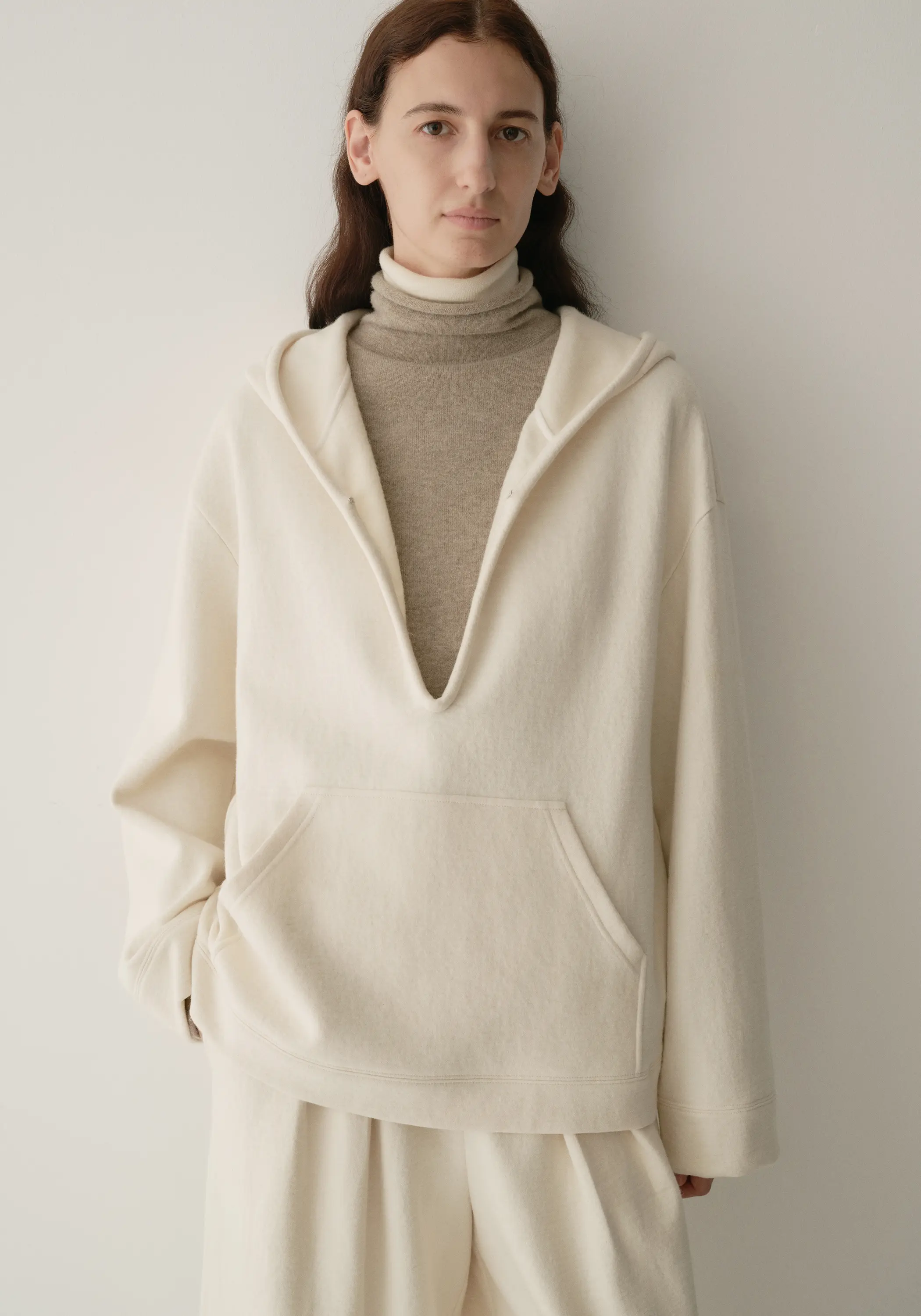 Two-way Wool Hoodie - Image 12