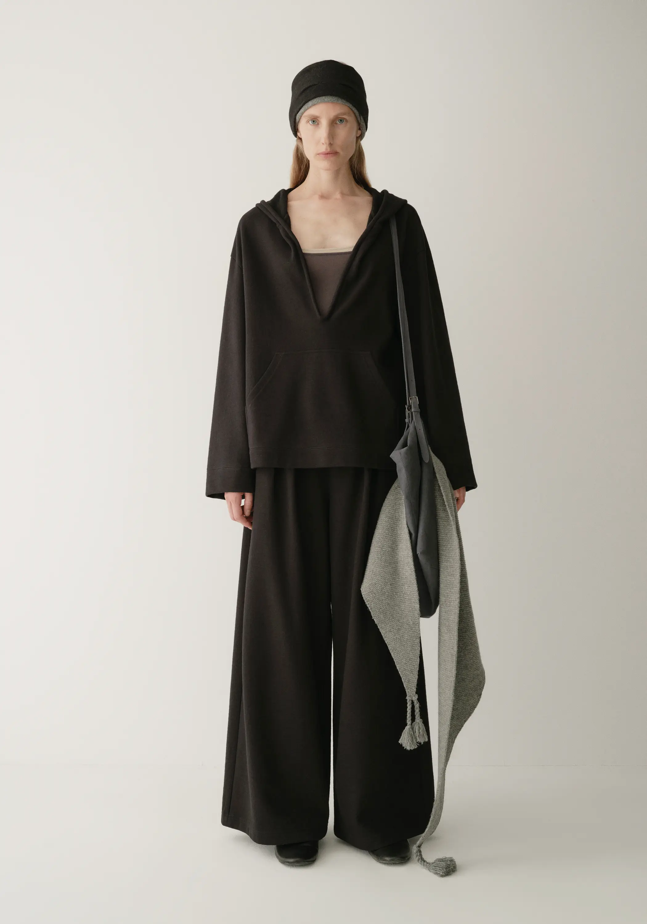 Two-way Wool Hoodie - Image 4
