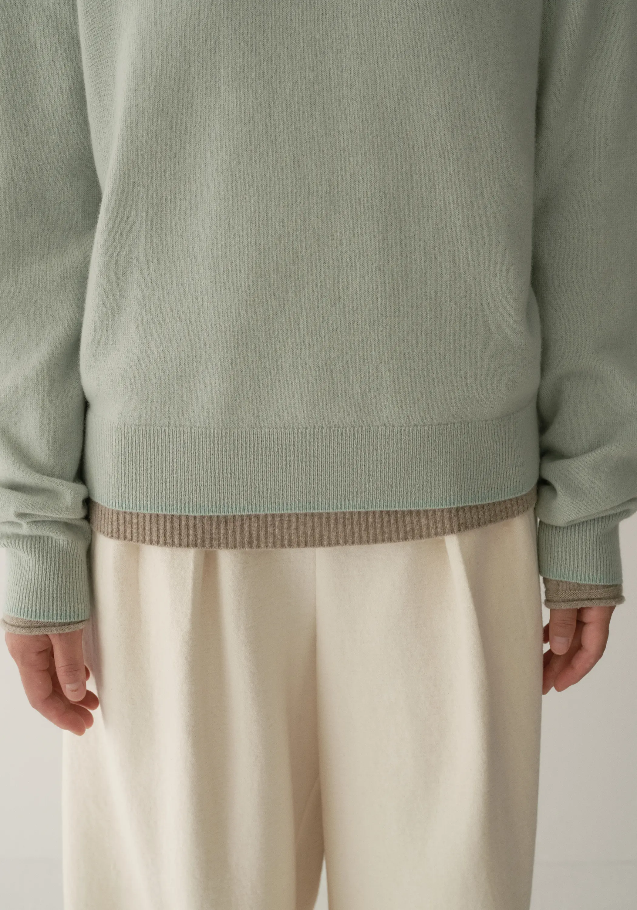 Merino Wool Mock-neck  Top - Image 10