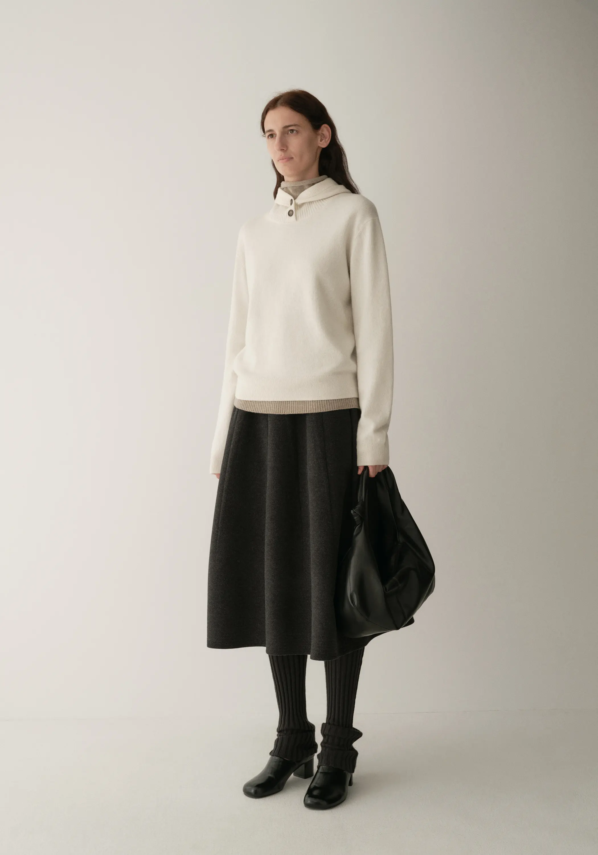Merino Wool Mock-neck  Top - Image 16