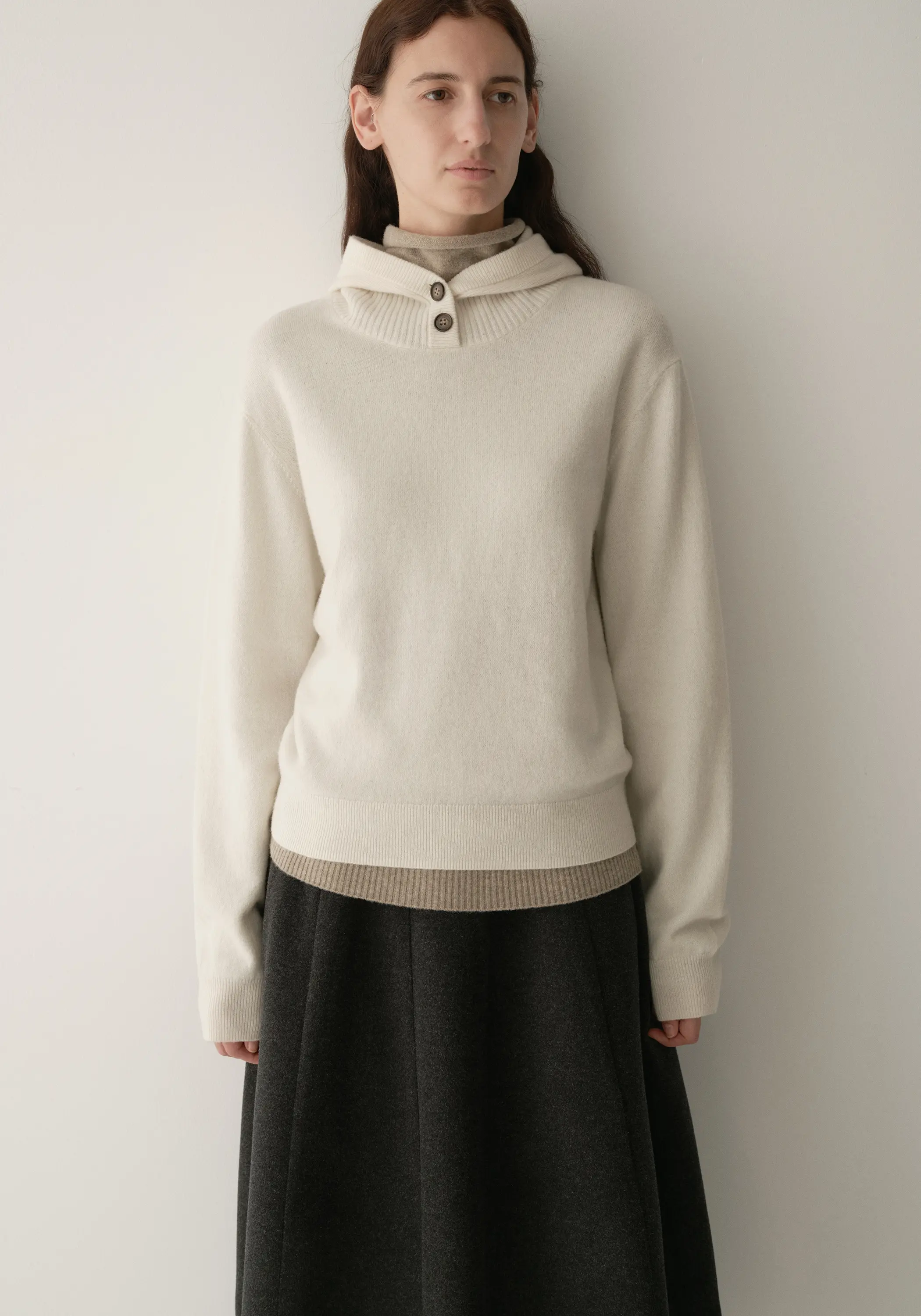 Merino Wool Mock-neck  Top - Image 17
