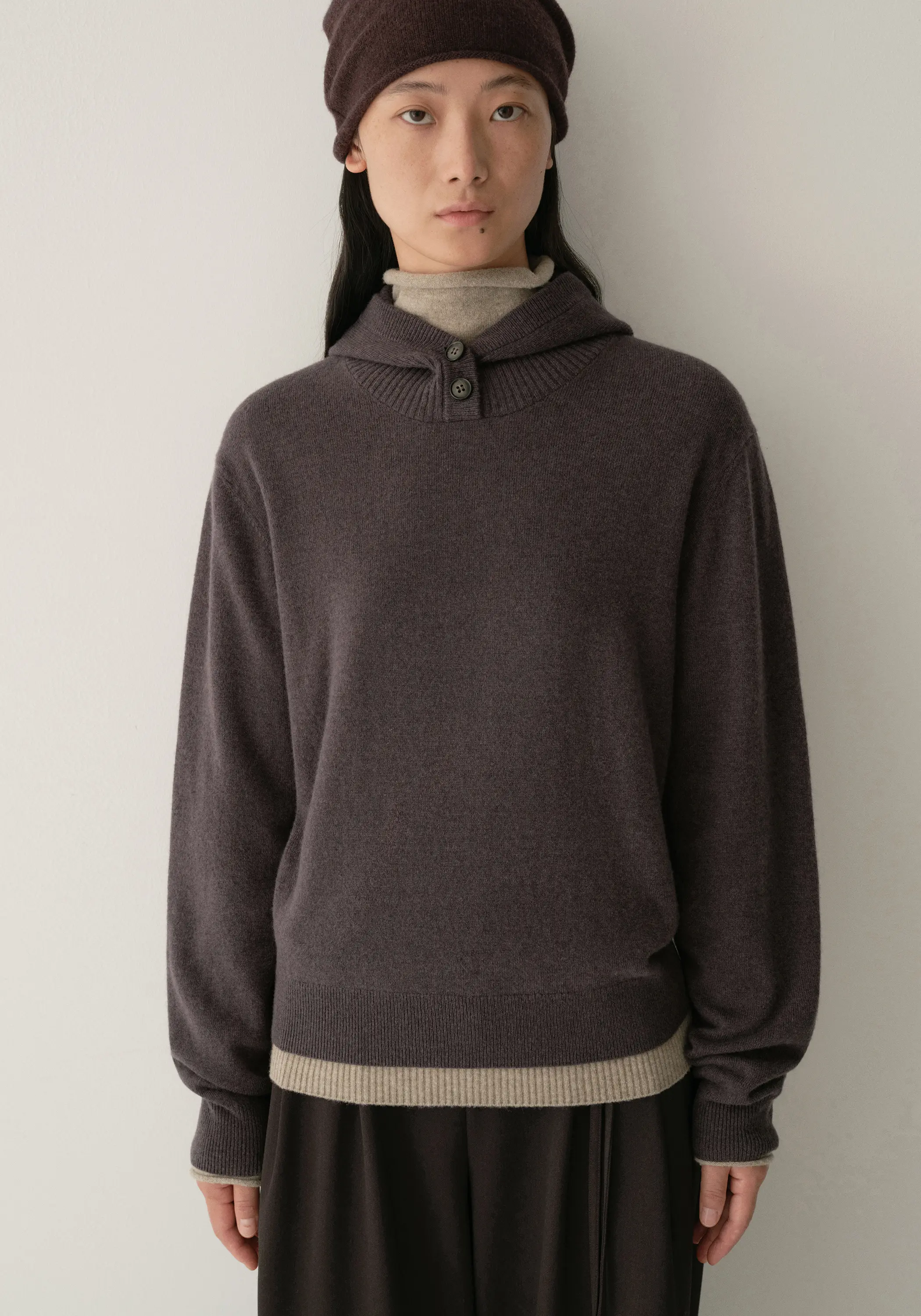 Merino Wool Mock-neck  Top - Image 20