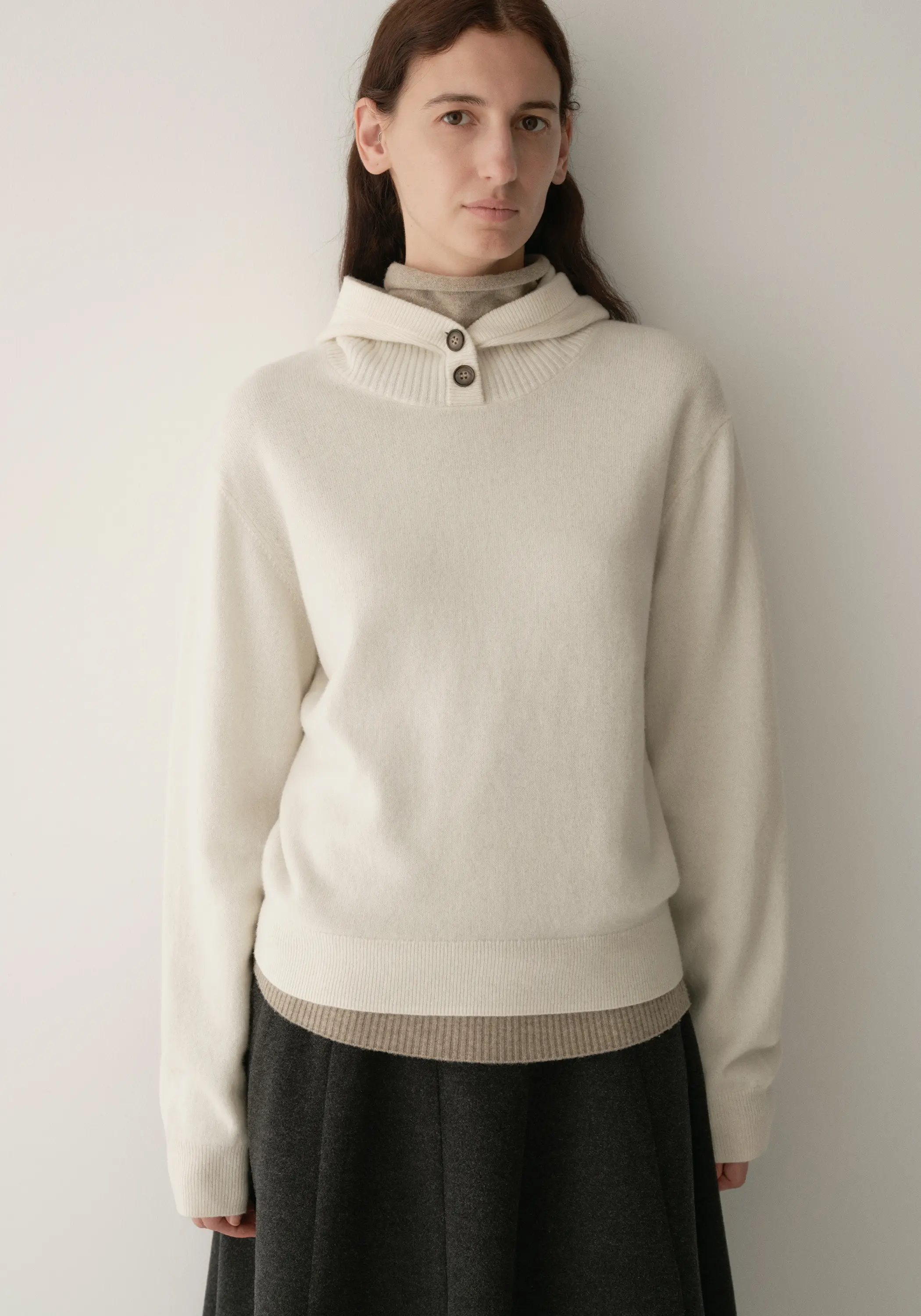 Merino Wool Mock-neck  Top - Image 3