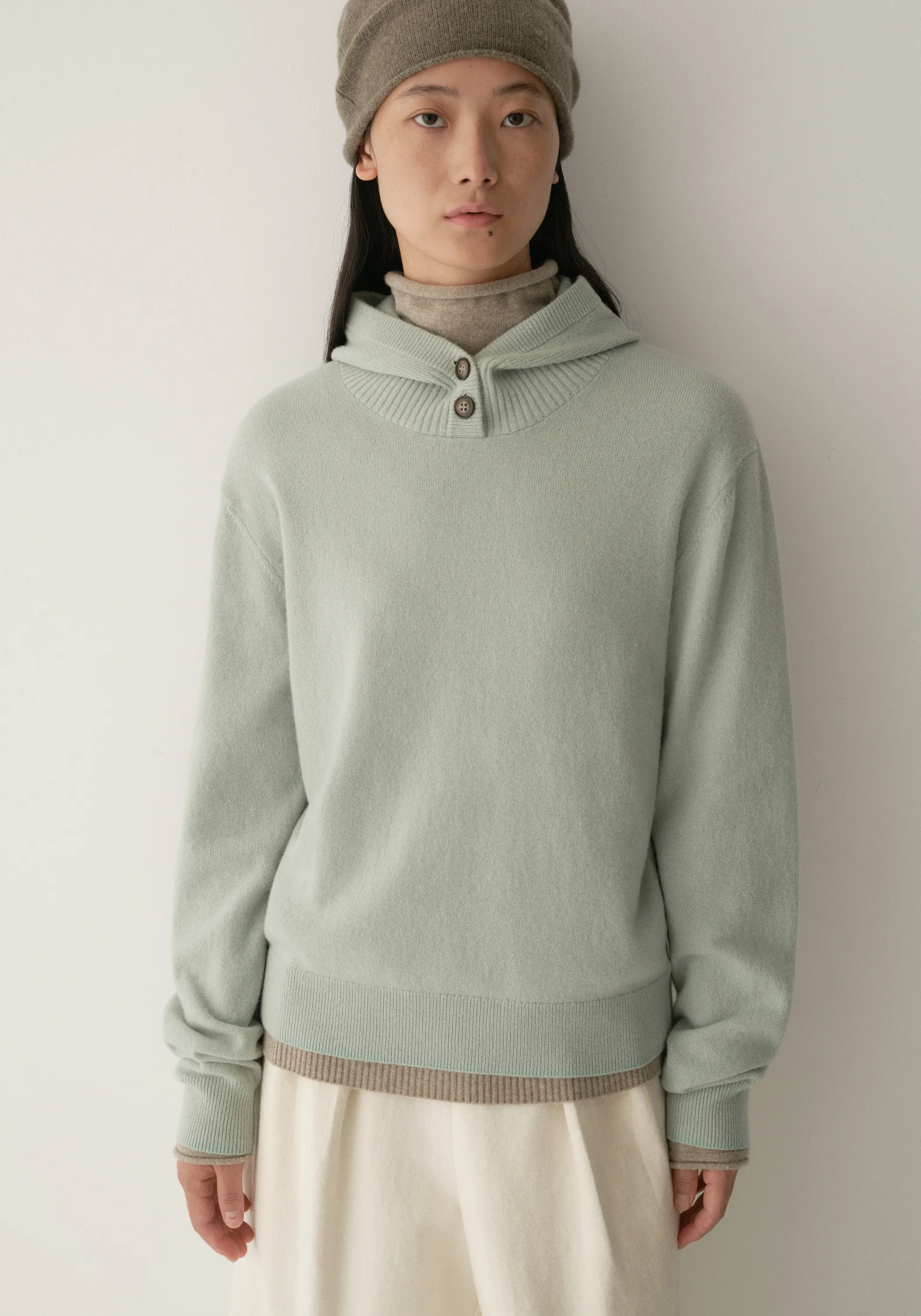 Merino Wool Mock-neck  Top - Image 4