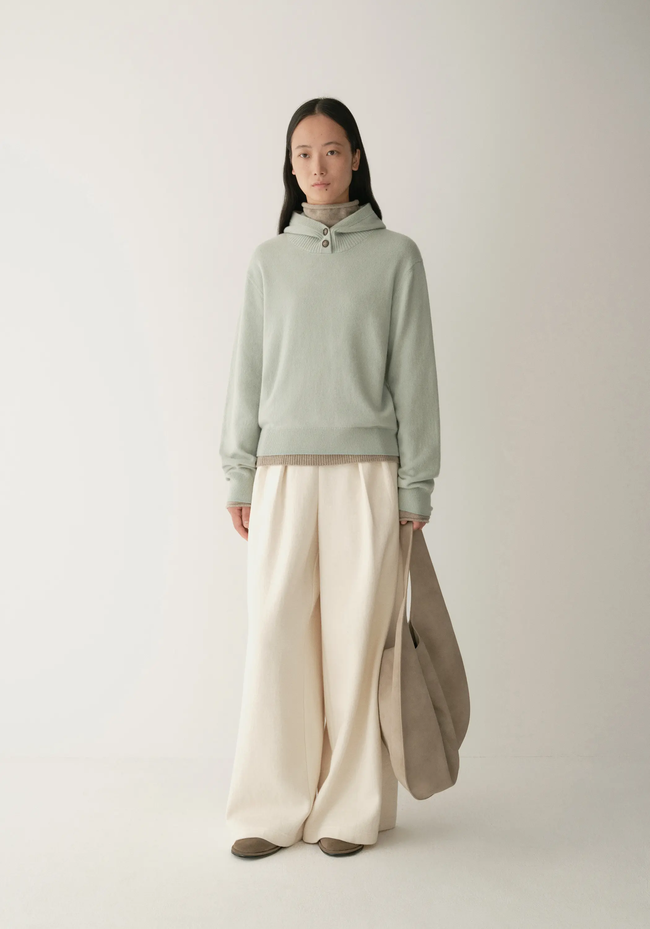 Merino Wool Mock-neck  Top - Image 6