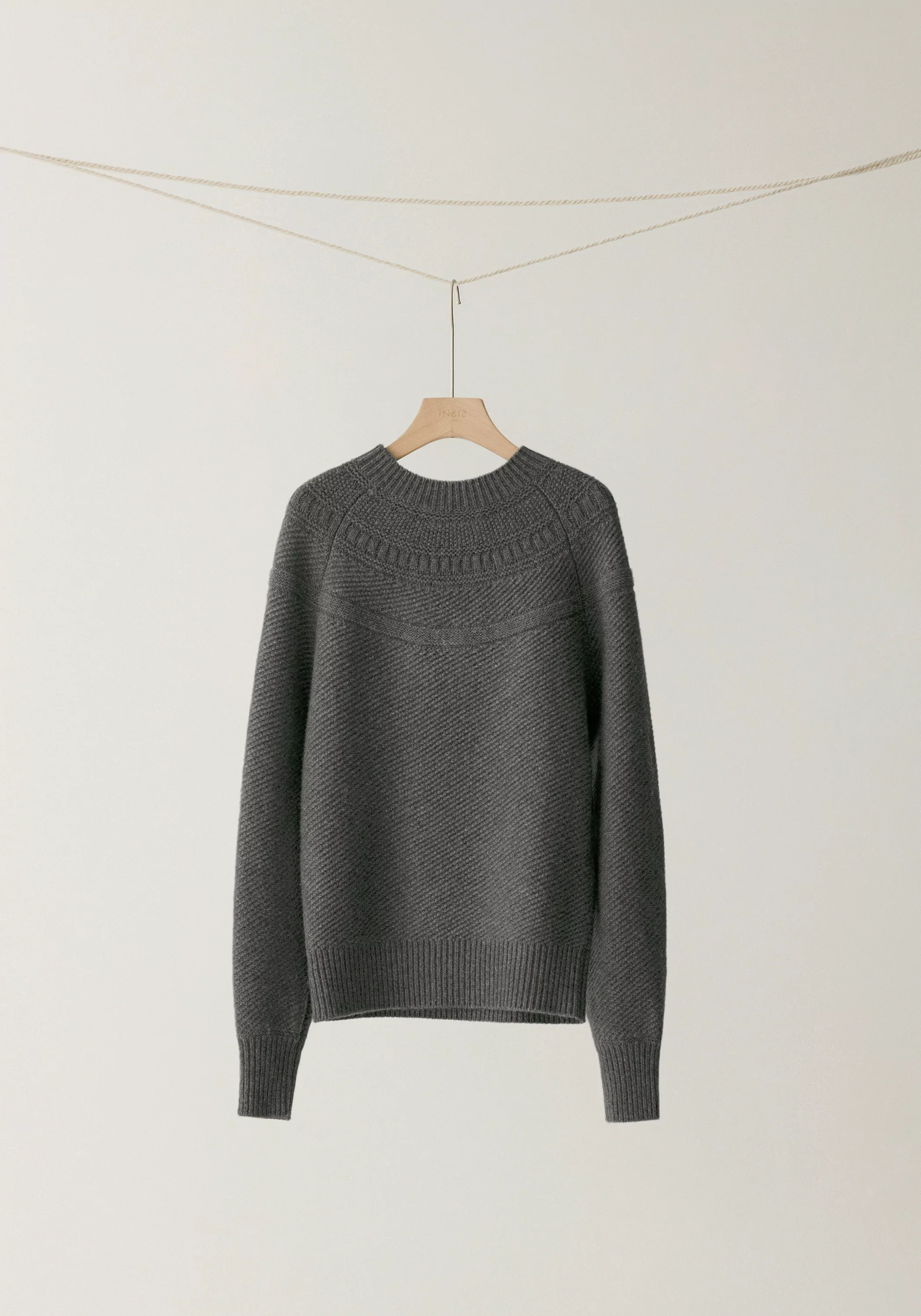 Merino Wool Crewneck Knit Top - Image 13