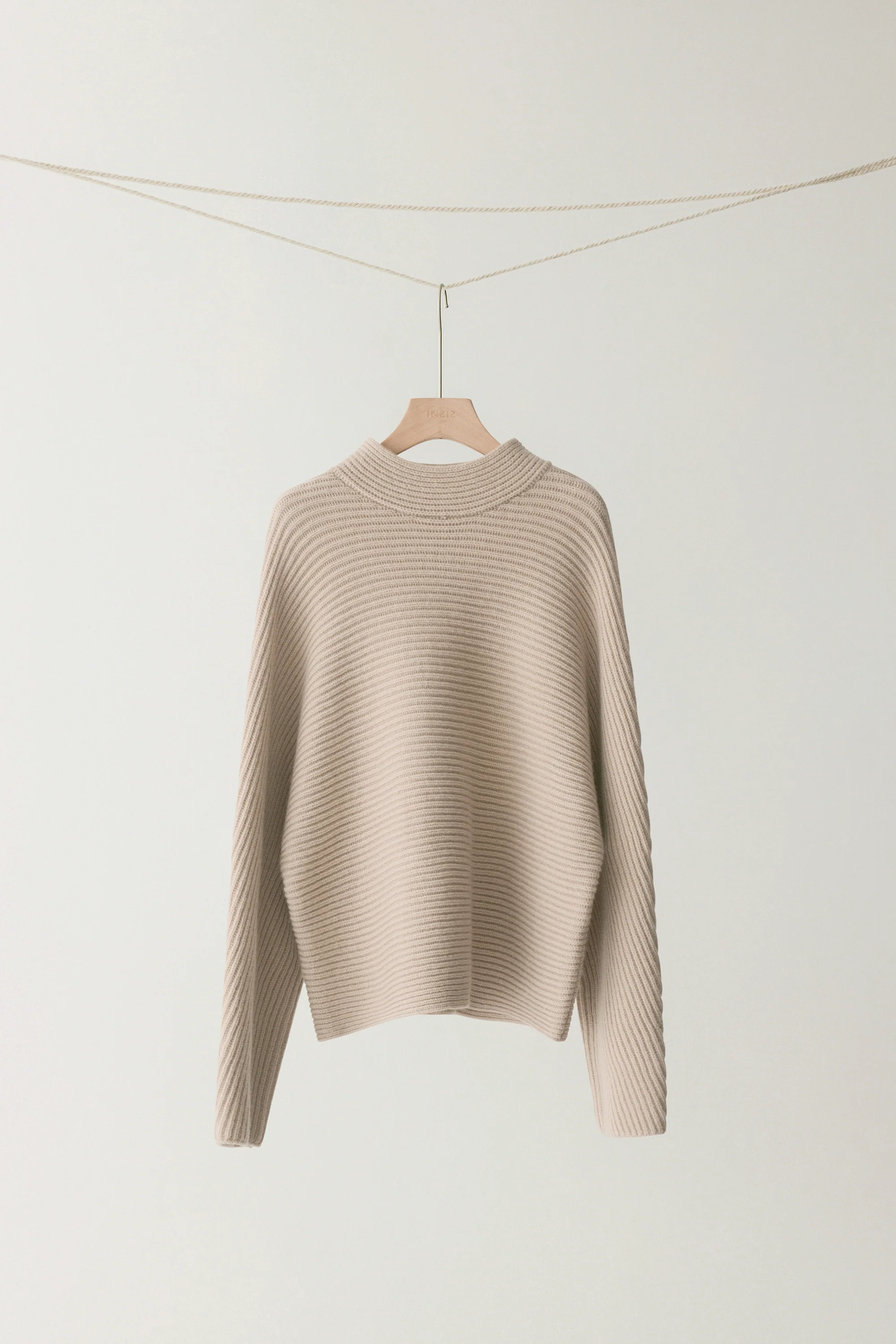 Meino Wool Ribbed Knit Top - Image 3