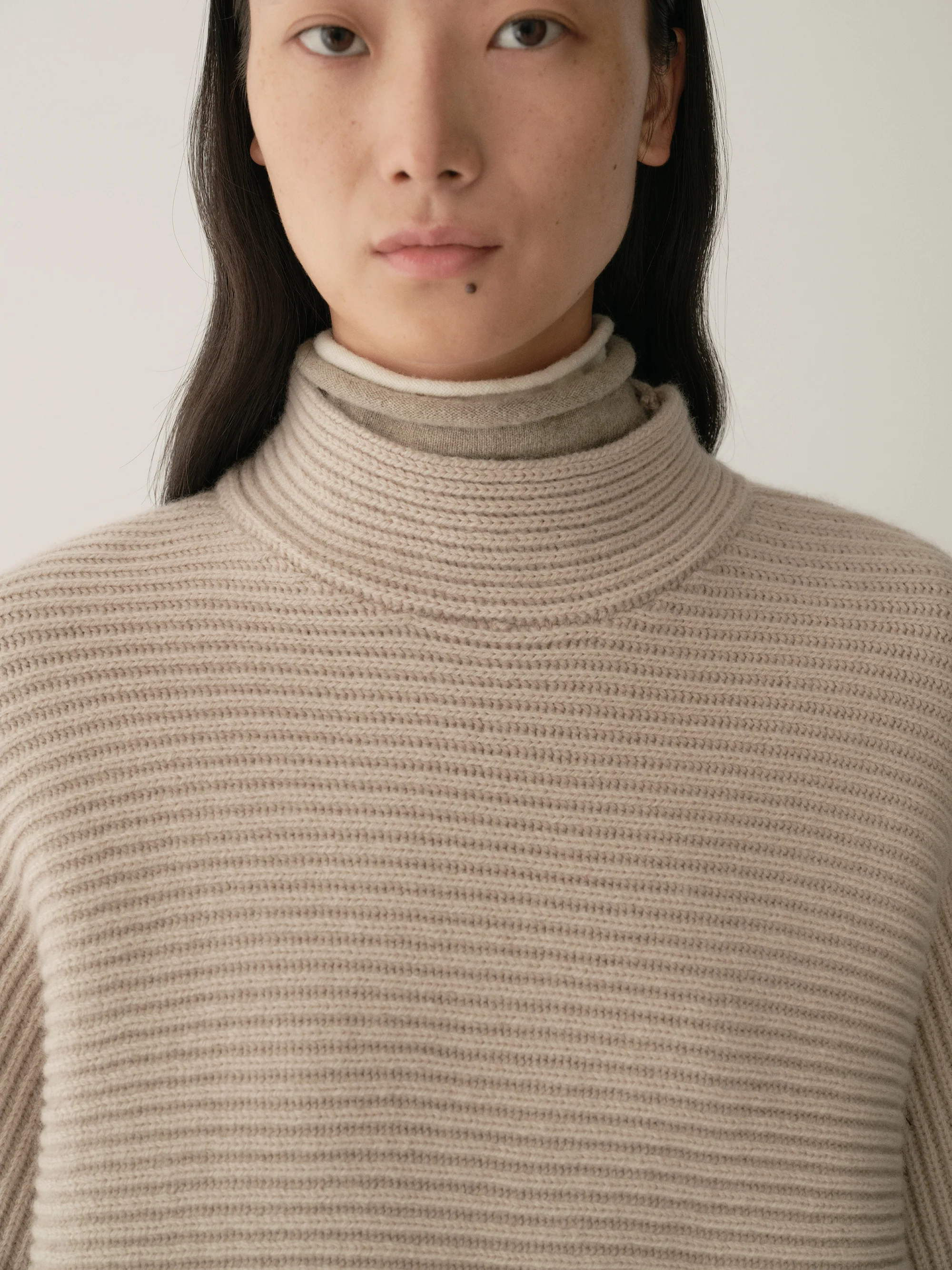 Meino Wool Ribbed Knit Top - Image 8