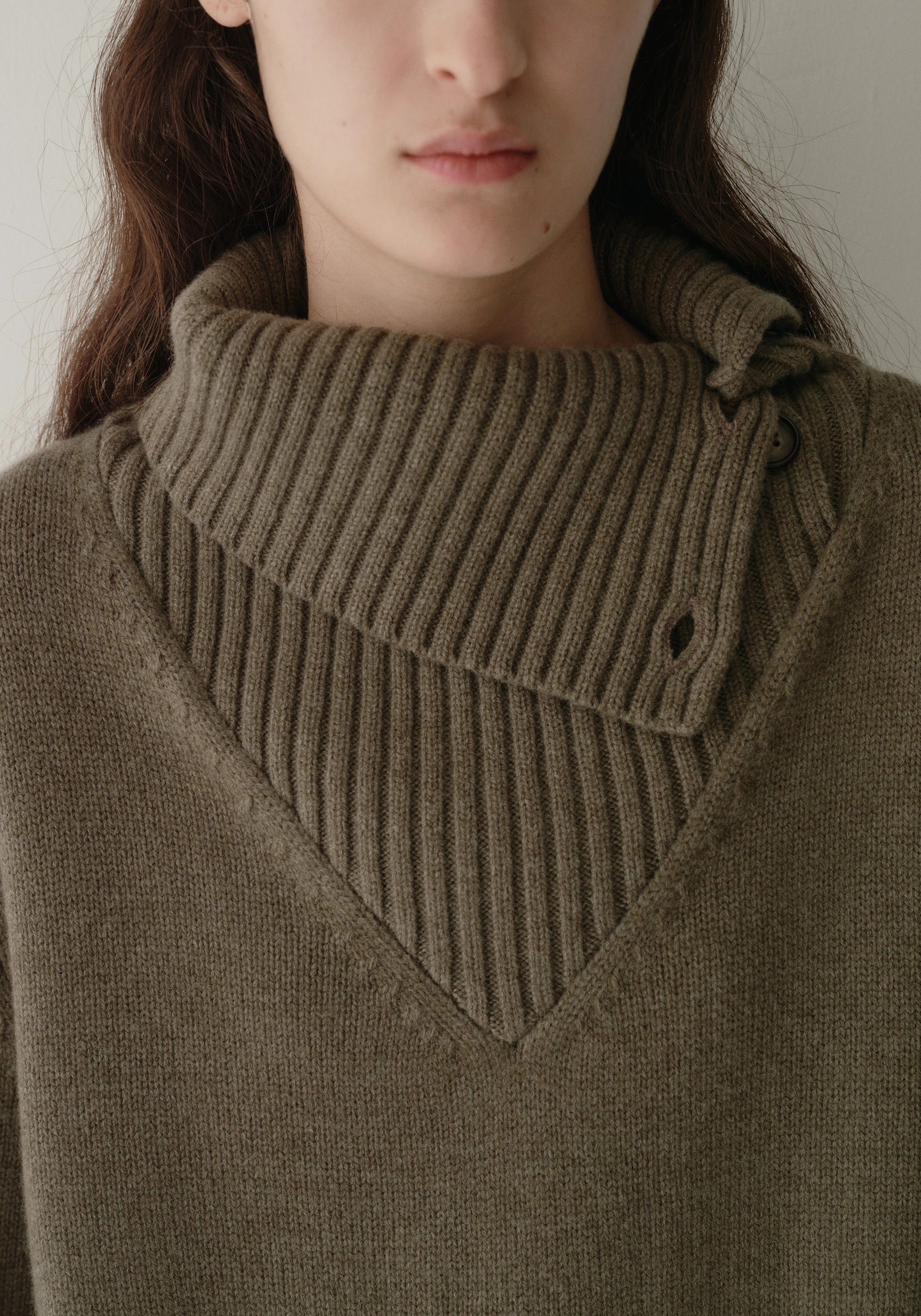 Two-way Merino Wool Pullover - Image 11