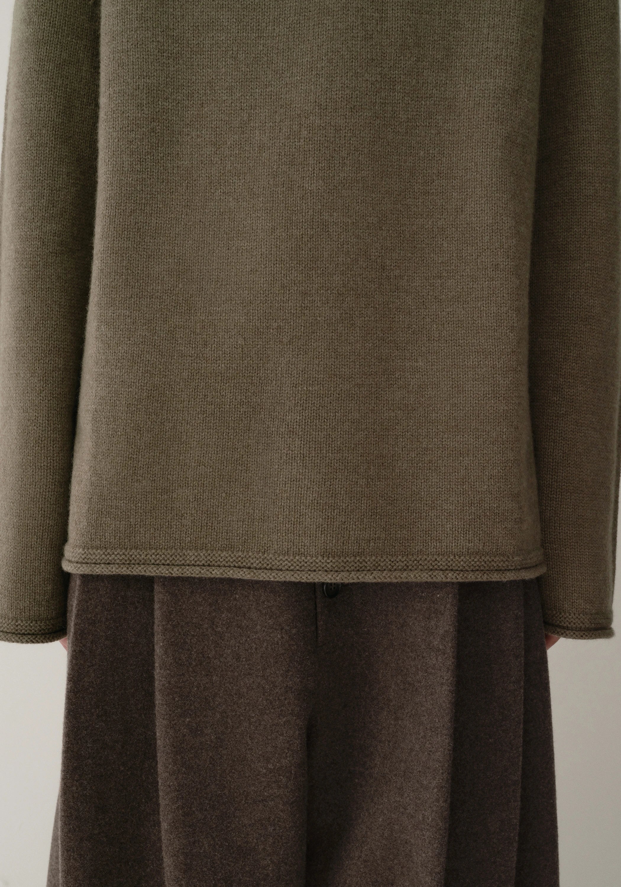 Two-way Merino Wool Pullover - Image 12