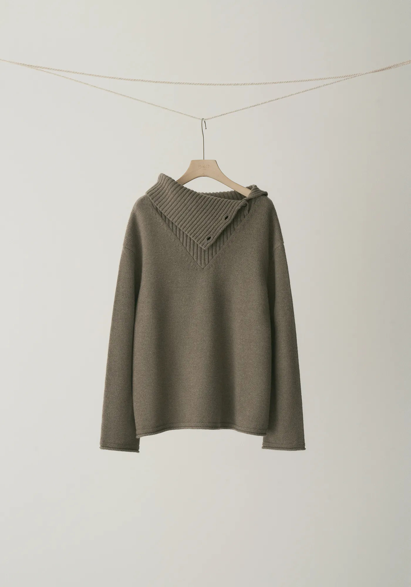 Two-way Merino Wool Pullover - Image 18