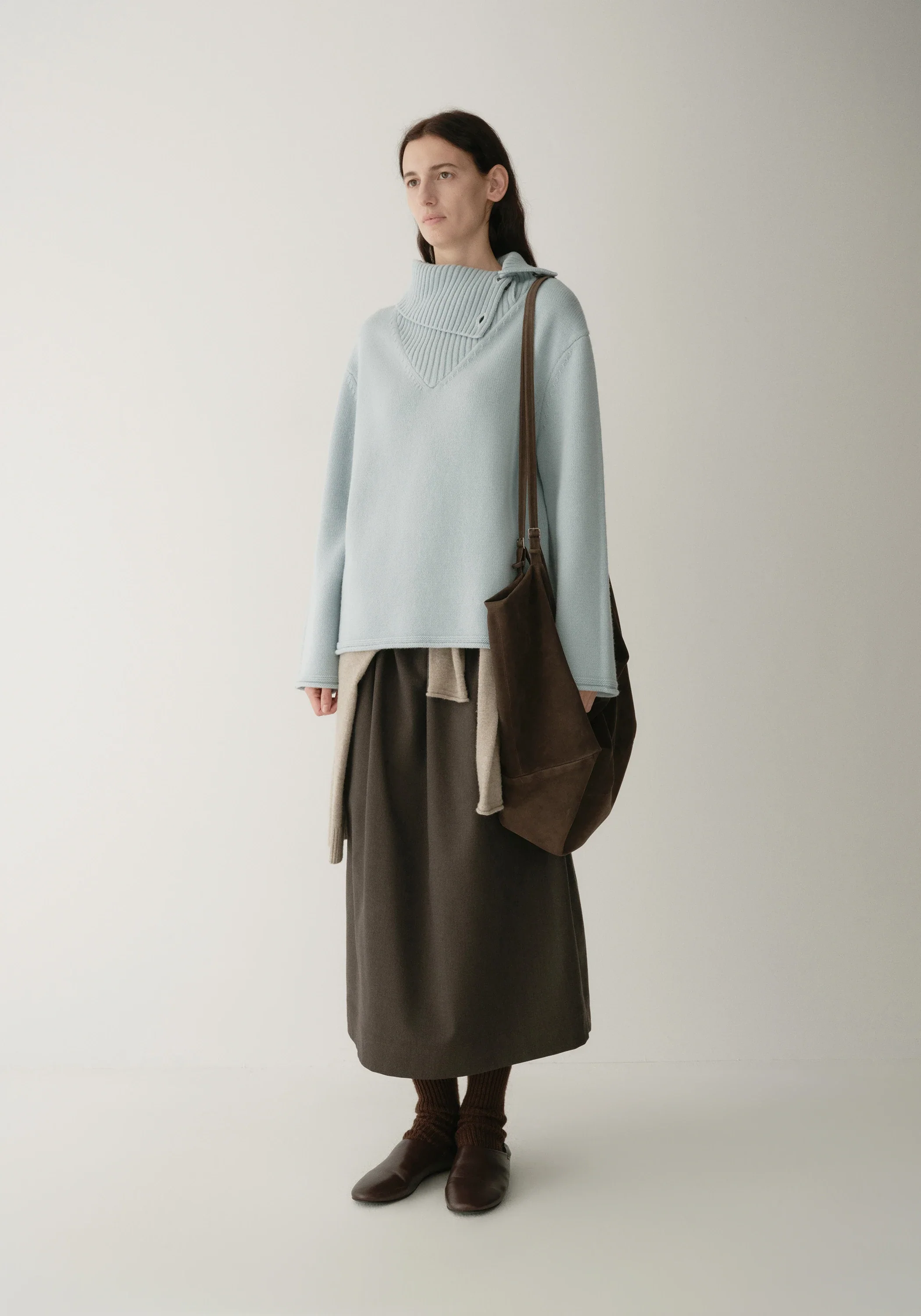 Two-way Merino Wool Pullover - Image 20