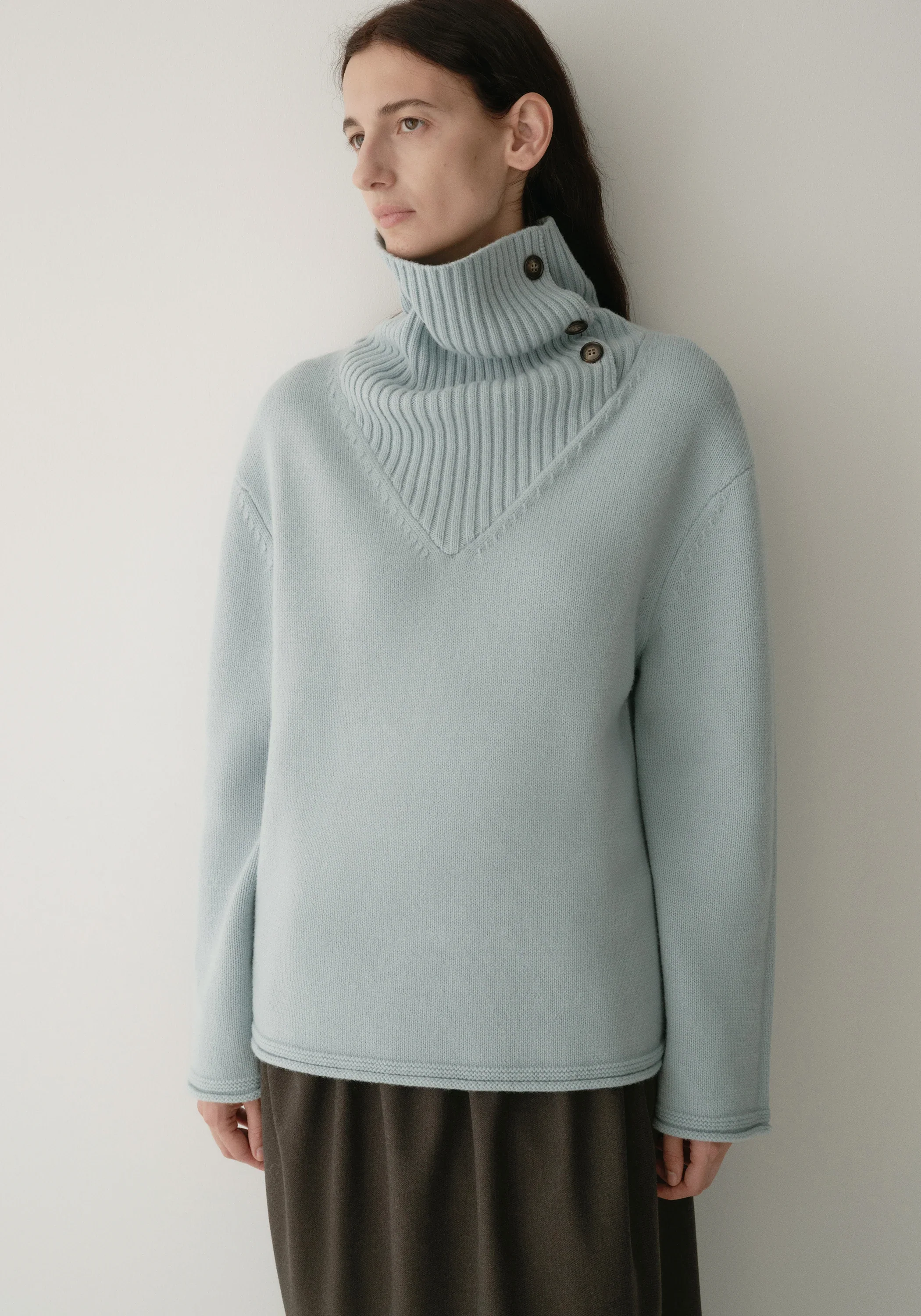Two-way Merino Wool Pullover - Image 24