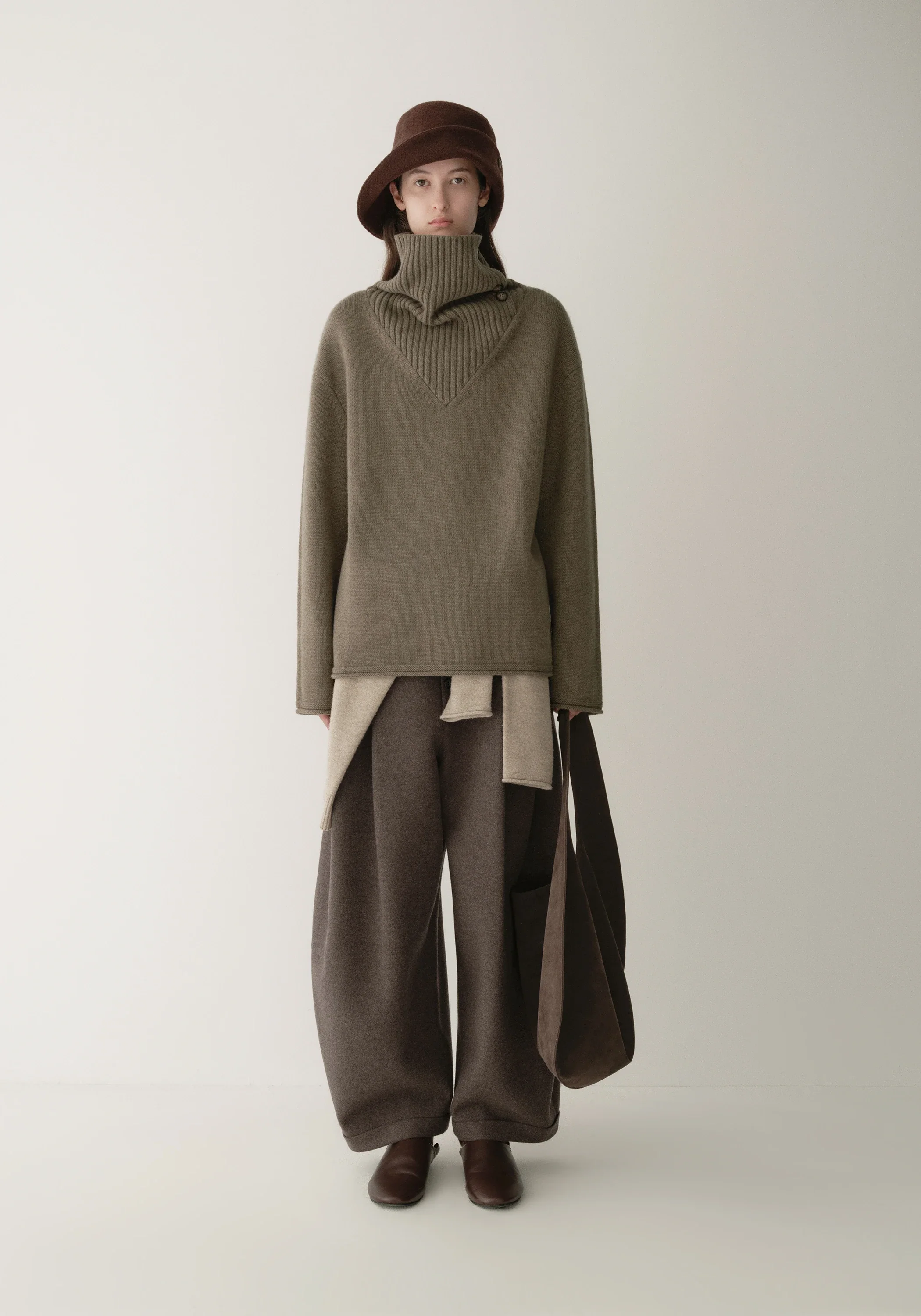 Two-way Merino Wool Pullover - Image 4